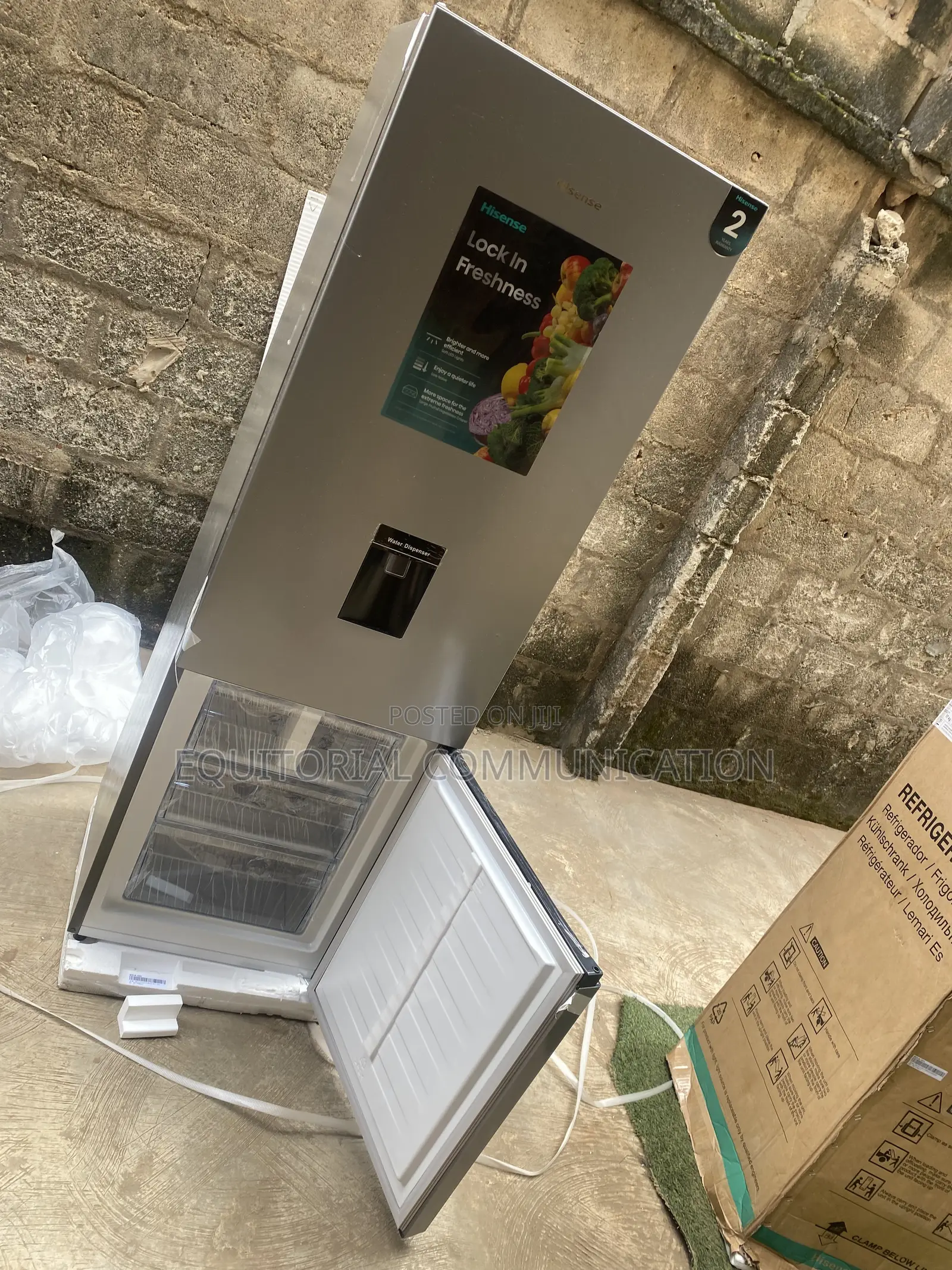 Hisense RD-35DCB Bottom Freezer Refrigerator 264L Household Fridge