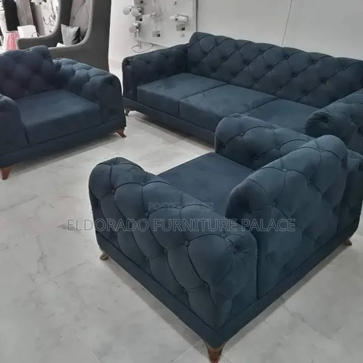Set of Morden Fabric Chairs