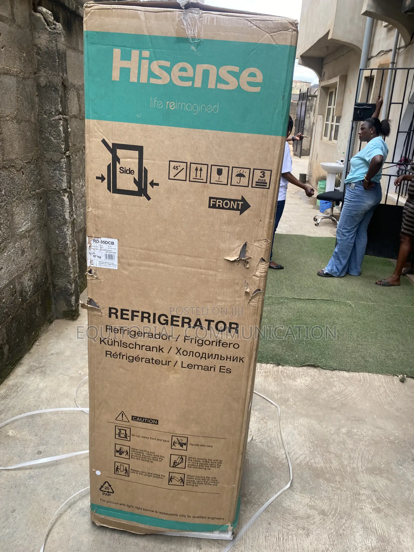 Hisense RD-35DCB 264L Bottom Freezer Double Door Kitchen Appliance