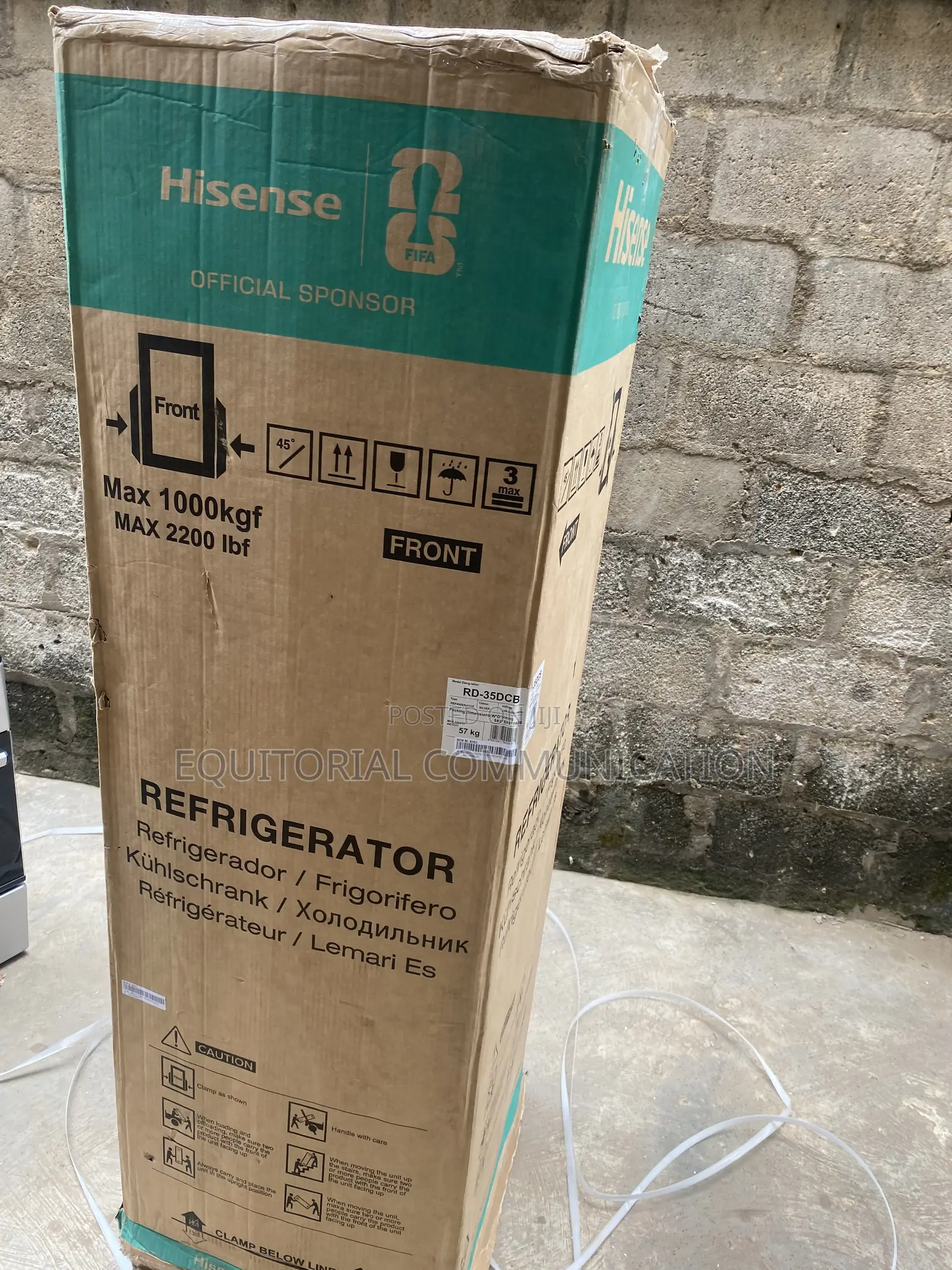 Hisense RD-35DCB 264L Bottom Freezer Double Door Cooling Appliance
