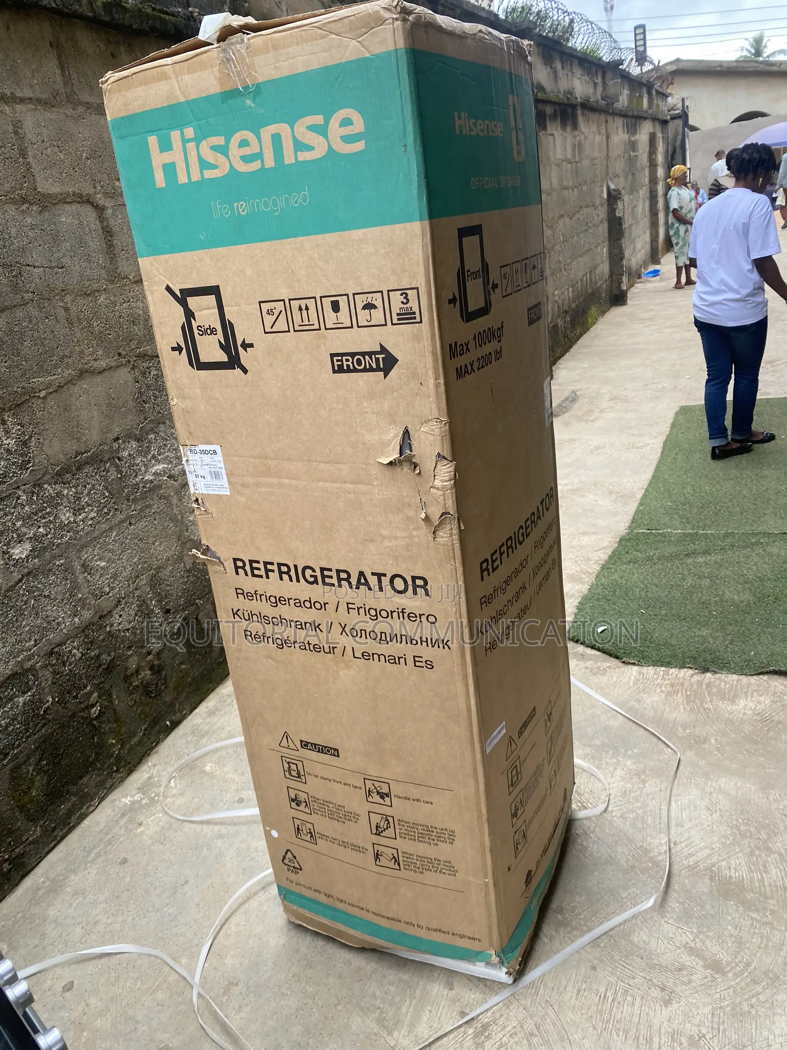 Hisense RD-35DCB 264L Bottom Freezer Fridge for Home and Office