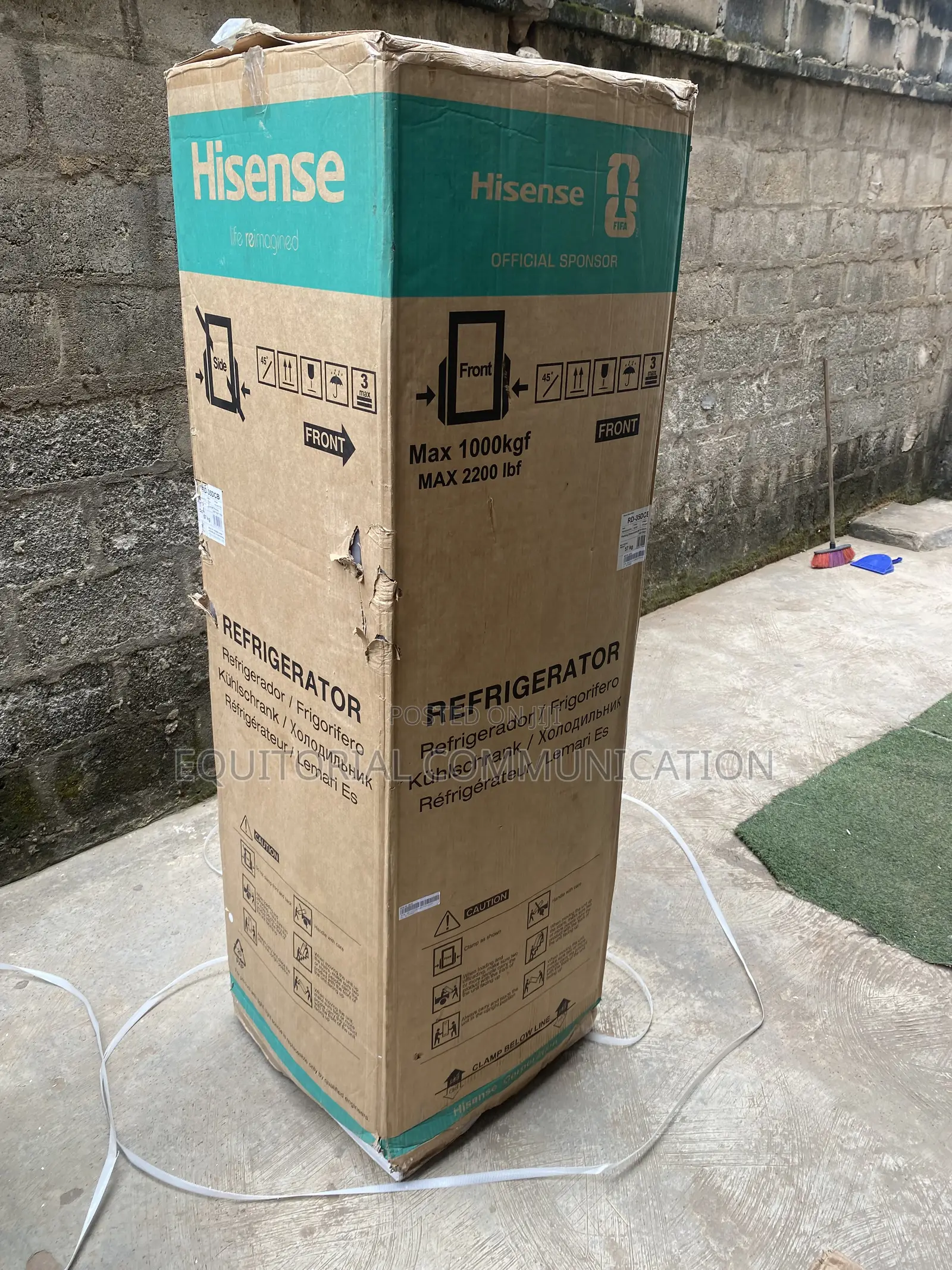 Hisense RD-35DCB 264L Bottom Freezer Fridge for Home and Office