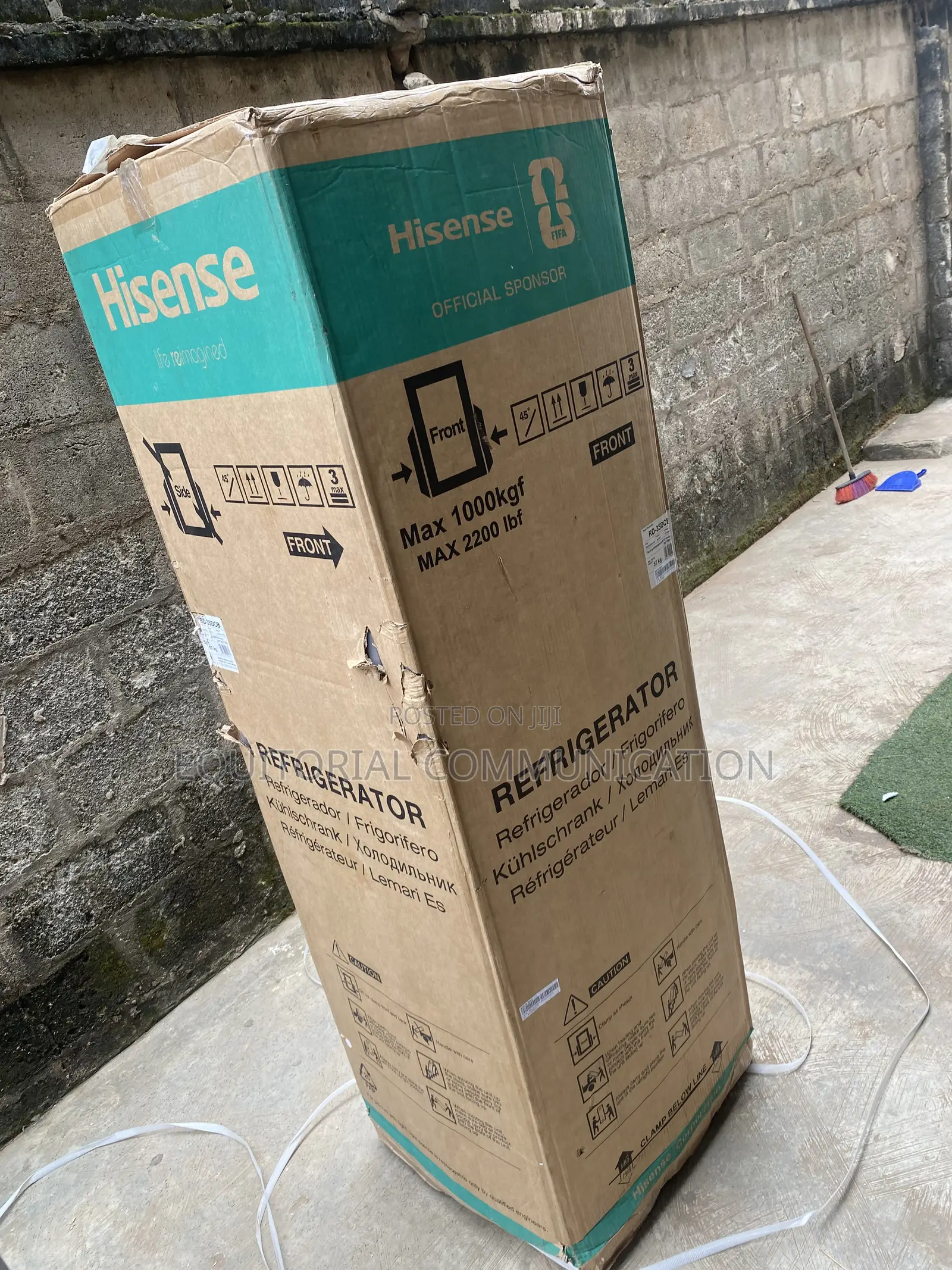Hisense RD-35DCB 264L Double Door Bottom Freezer Refrigeration Unit