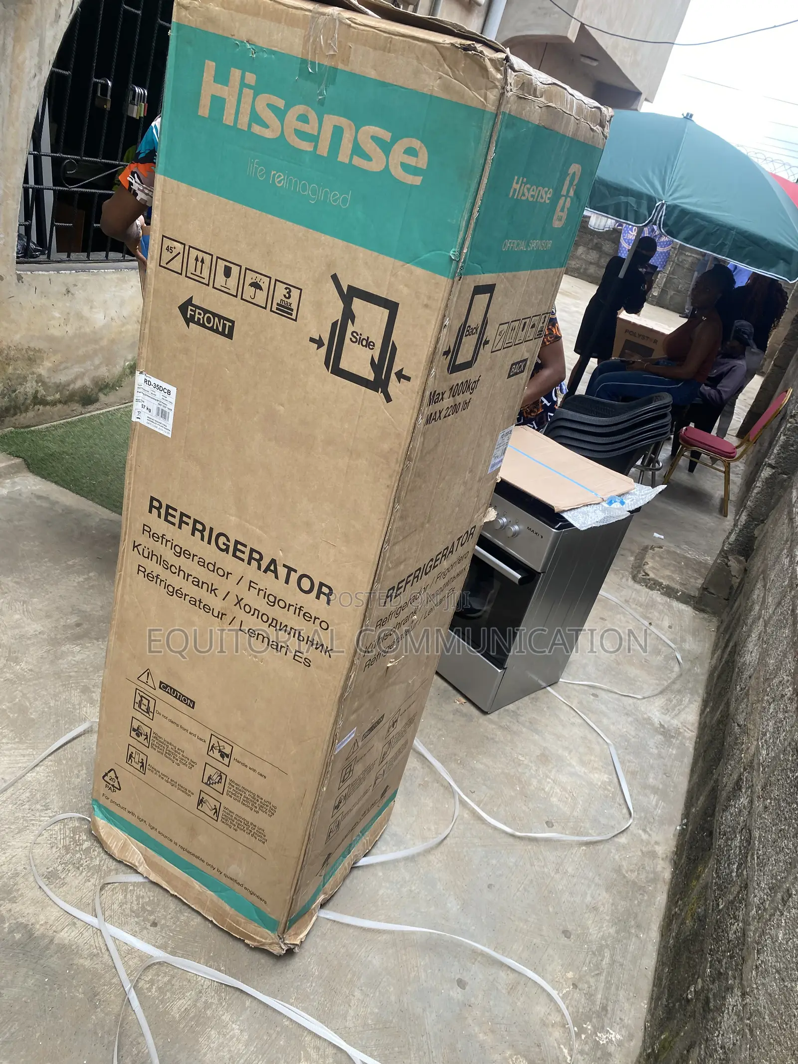 Hisense RD-35DCB 264L Bottom Freezer for Food Preservation Fridge
