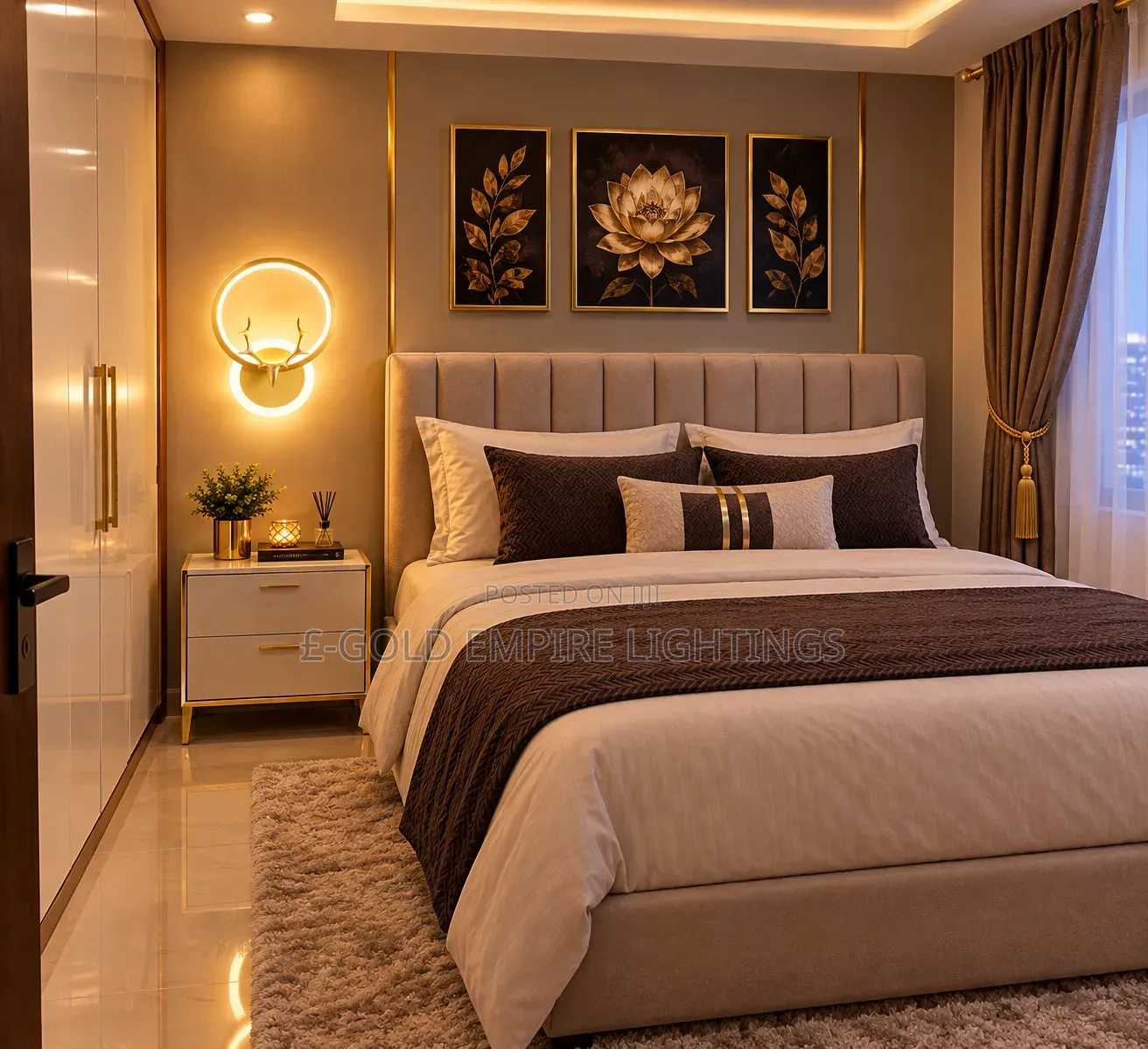 Antelop Head Wall Light