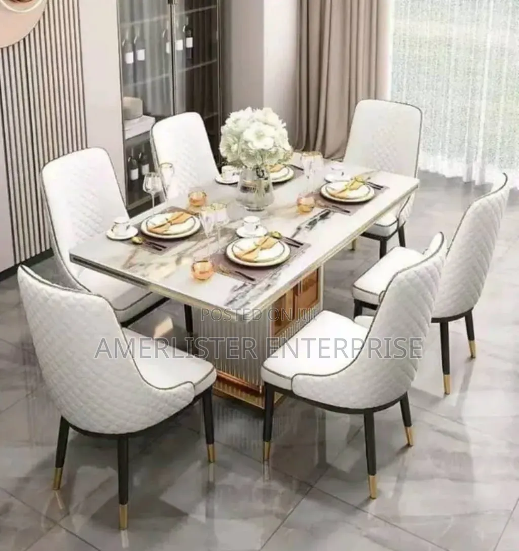 High Quality Marble Top Dining Set