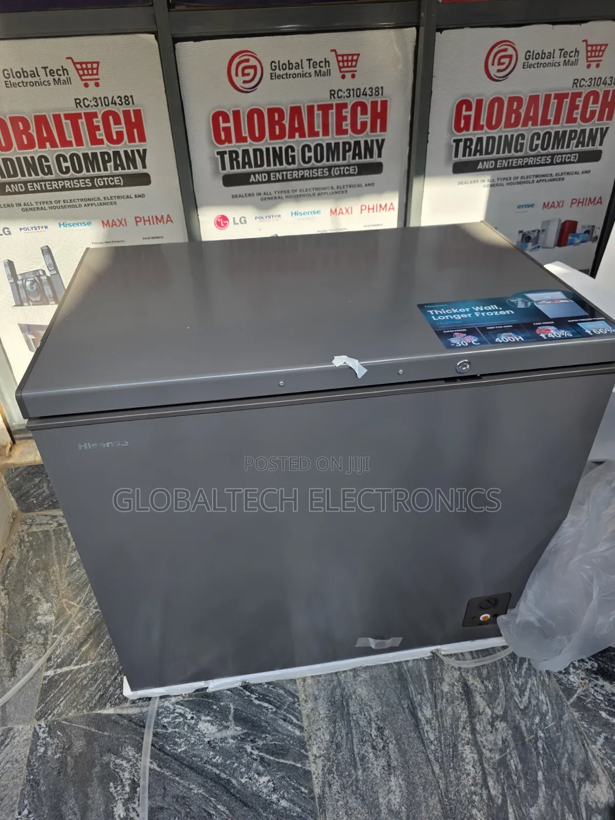 Hisense 217L Chest Freezer FC 370SH – Fast Freeze & Spacious Storage