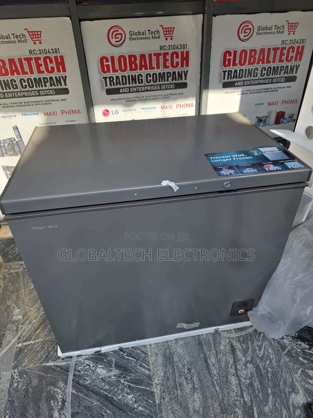 Hisense 217L Chest Freezer FC 370SH – Fast Freeze & Spacious Storage