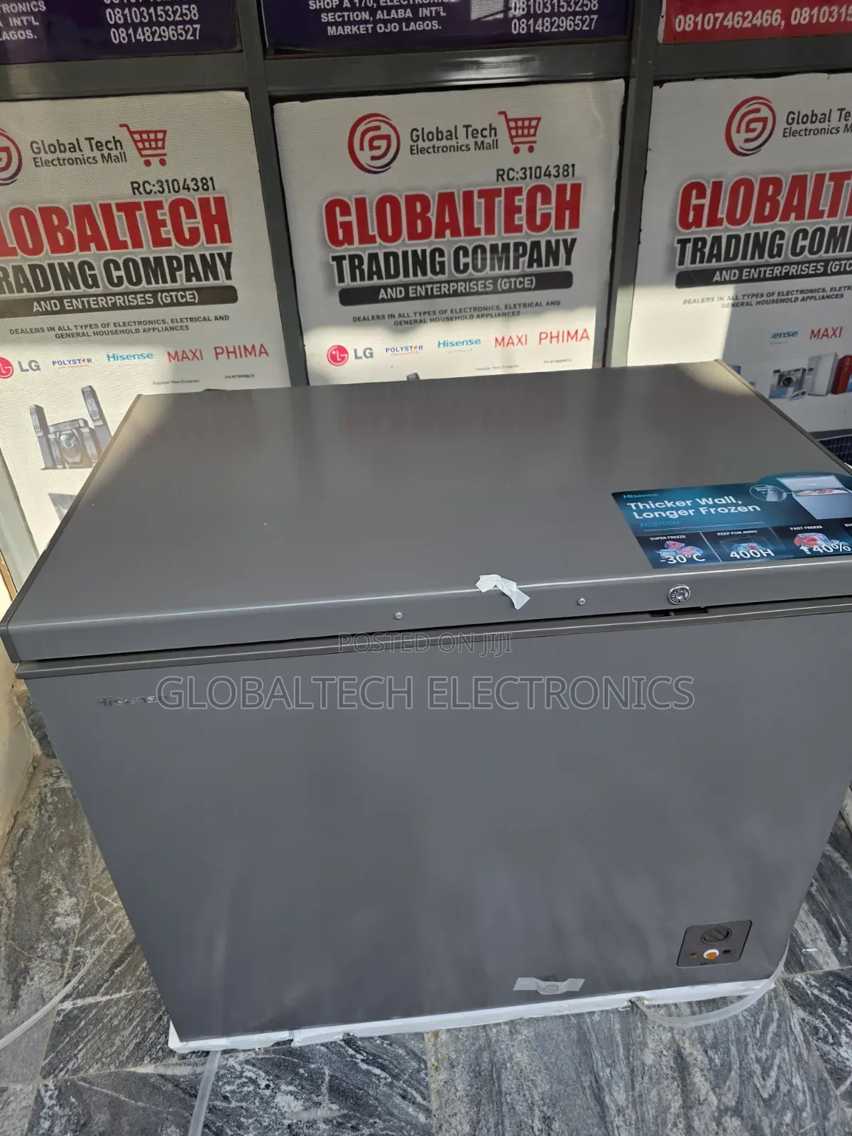 Hisense 217L Chest Freezer FC 370SH – Fast Freeze & Spacious Storage