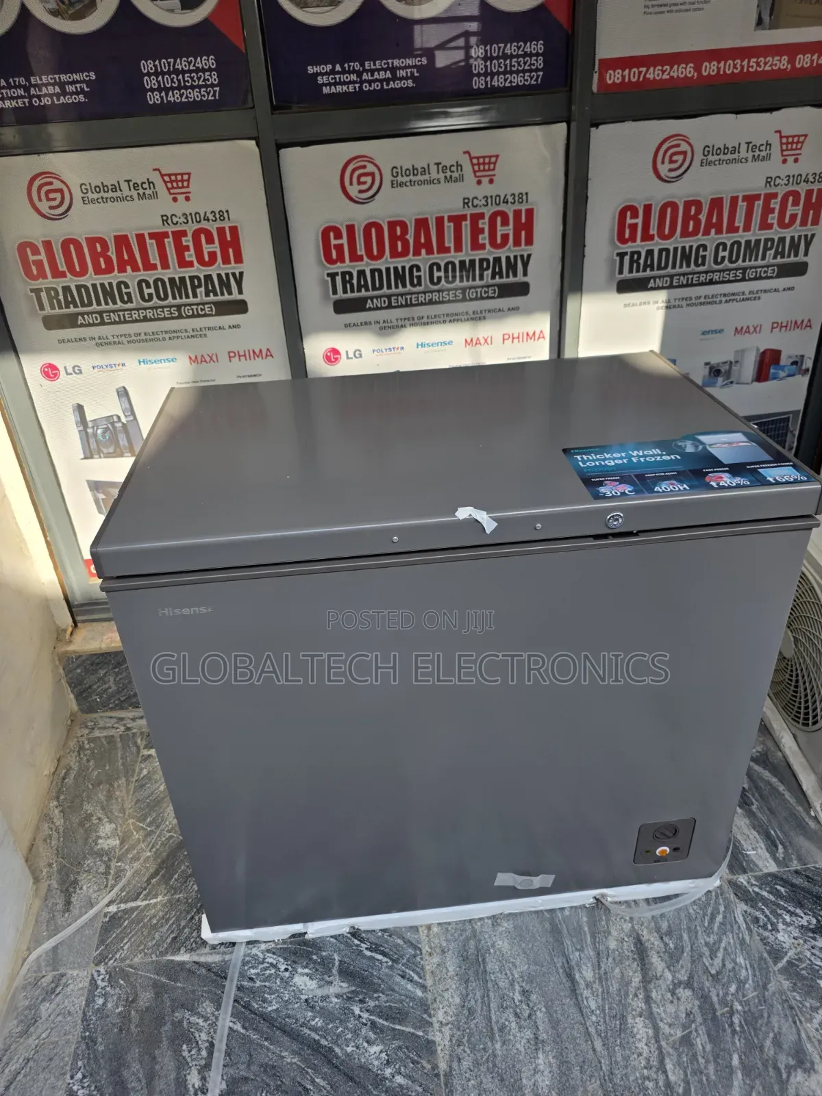 Hisense 217L Chest Freezer FC 370SH – Fast Freeze & Spacious Storage