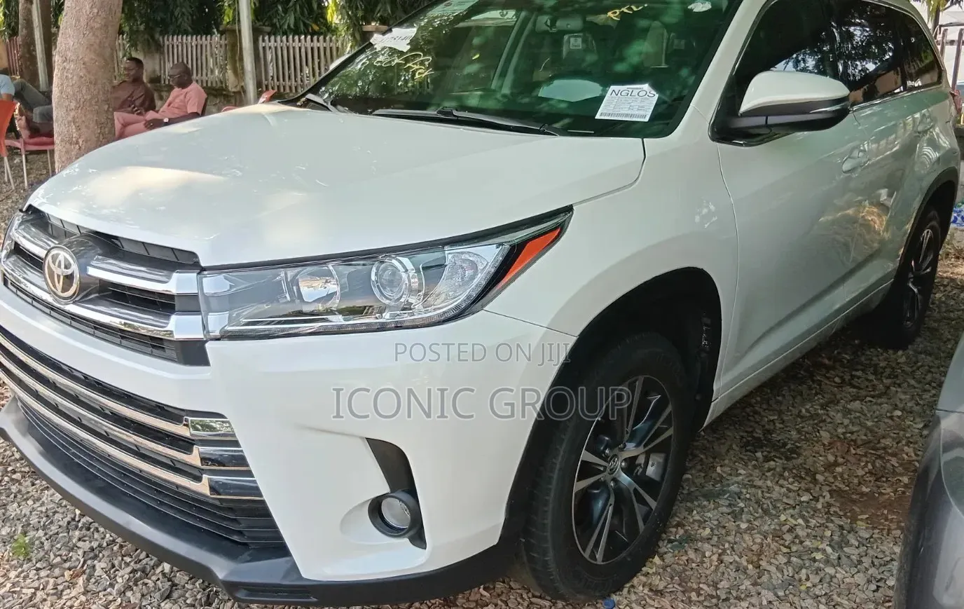 Toyota Highlander 2017 Off white