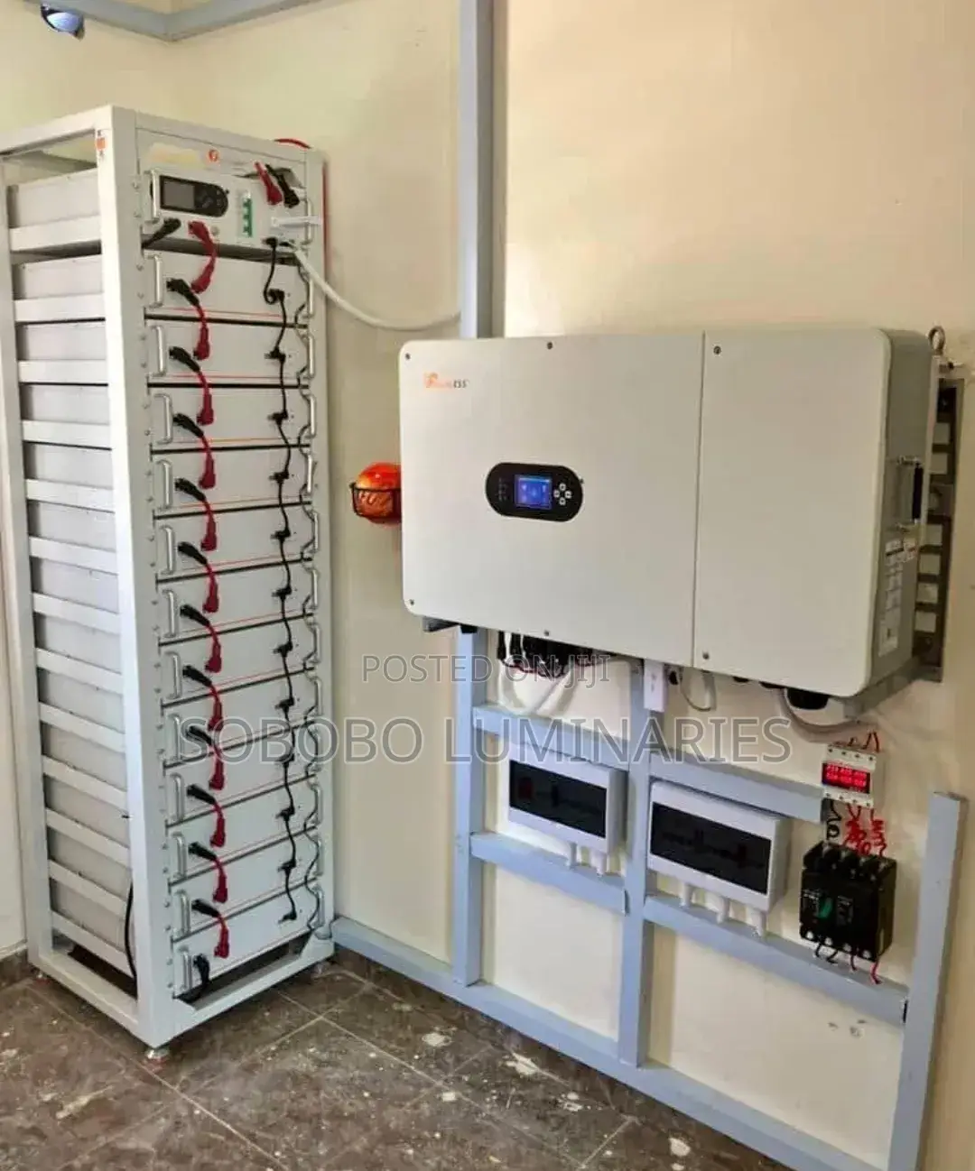 Combo: 50kva Hybrid Inverter With 60kwh Lithium Battery
