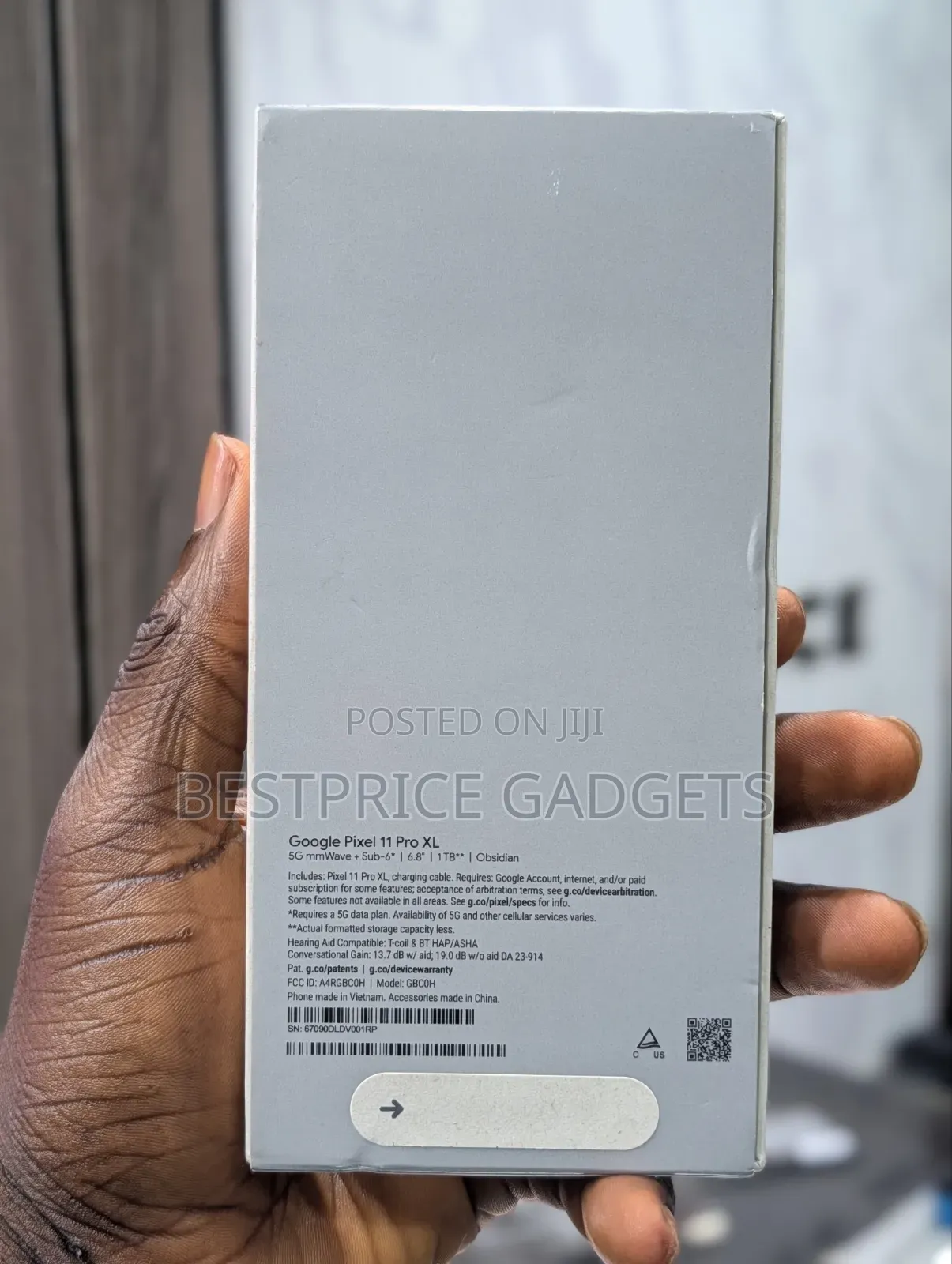 New Google Pixel 11 Pro XL 1 TB Black