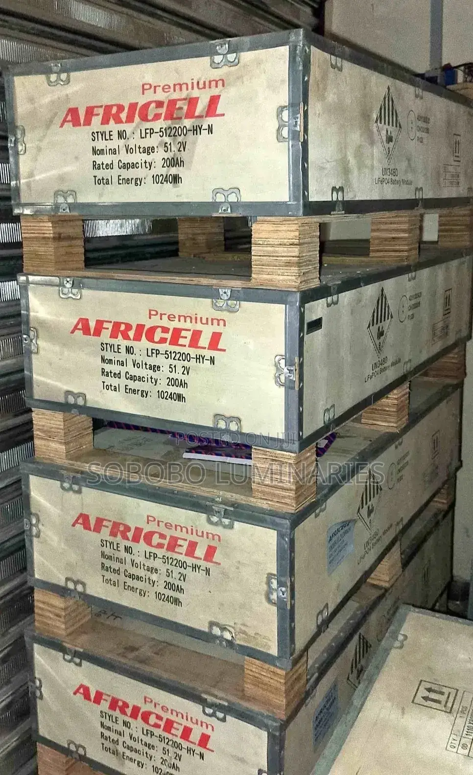 10kwh 48v Africell Lithium Ion Battery