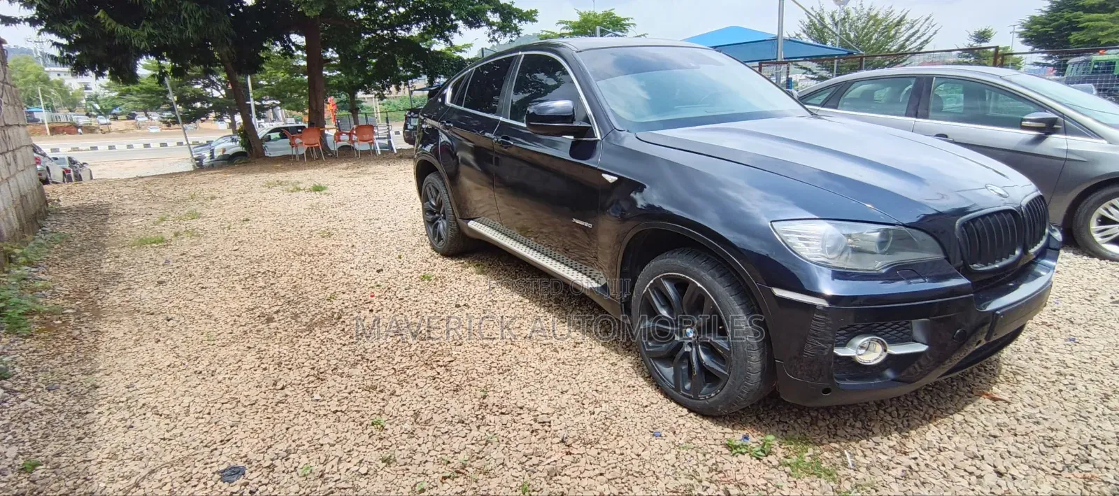 BMW X6 xDrive50i 4x4 Coupe (4.4L 8cyl 8A) 2012 Blue