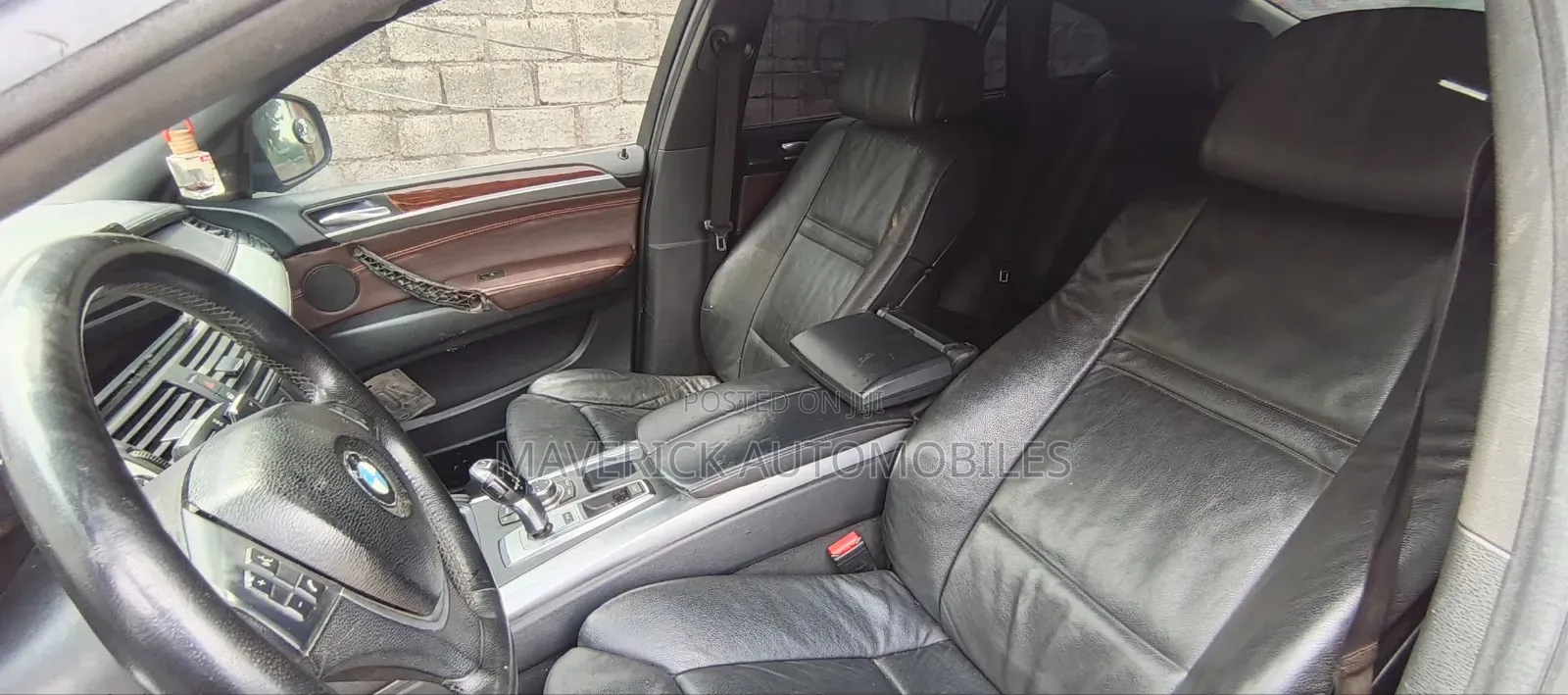 BMW X6 xDrive50i 4x4 Coupe (4.4L 8cyl 8A) 2012 Blue
