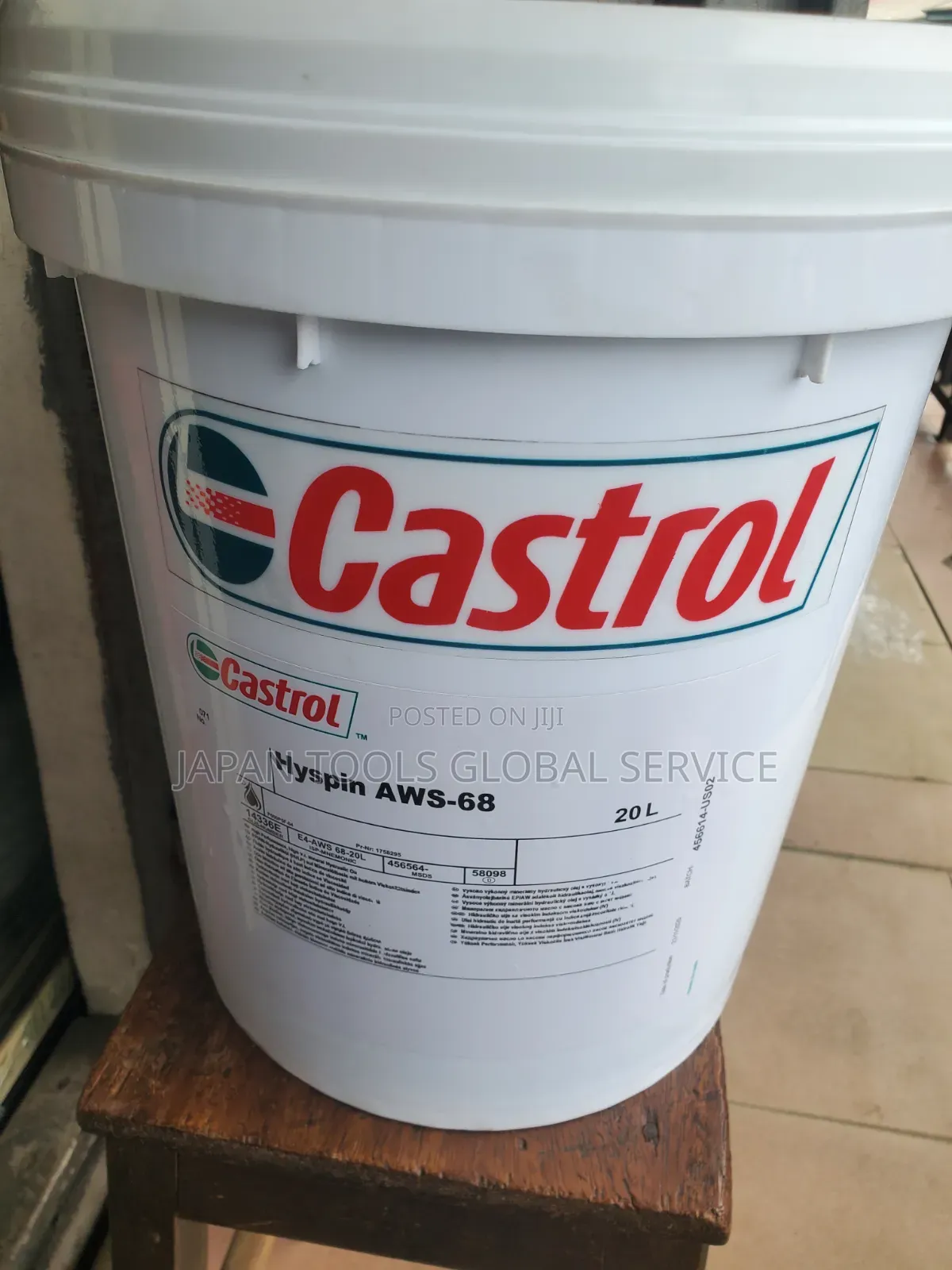Castrol Hyspin AWS 68 Oil (20Litre)