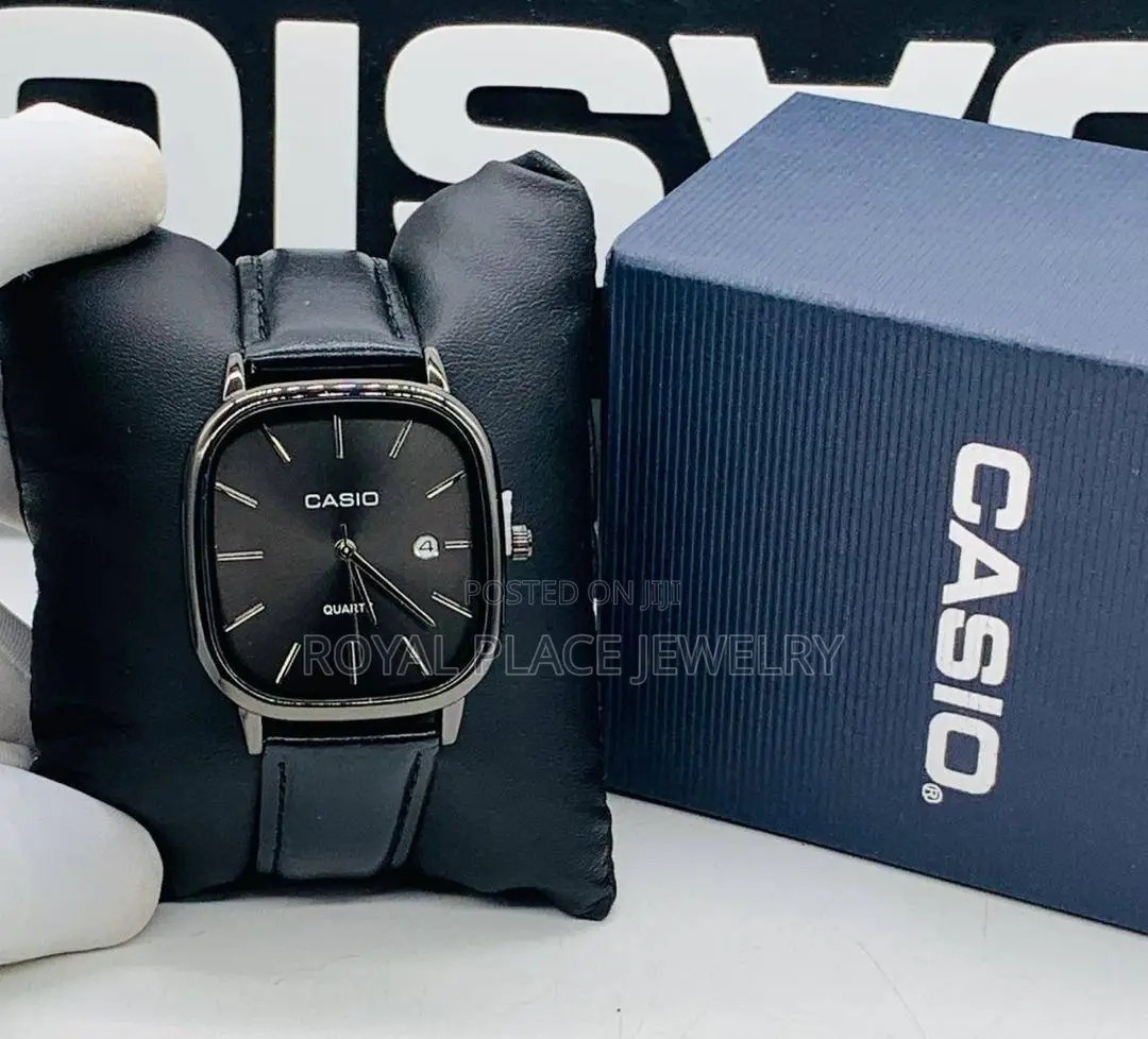 Original Unisex Leather Casio Wristwatch