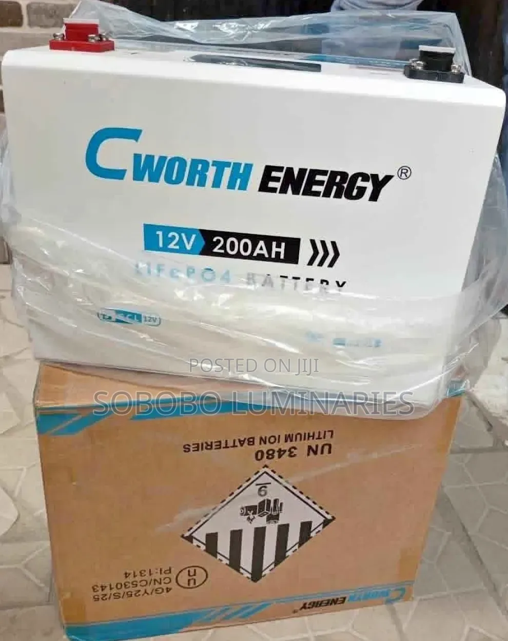 12v 2.56kwh Cworth Battery