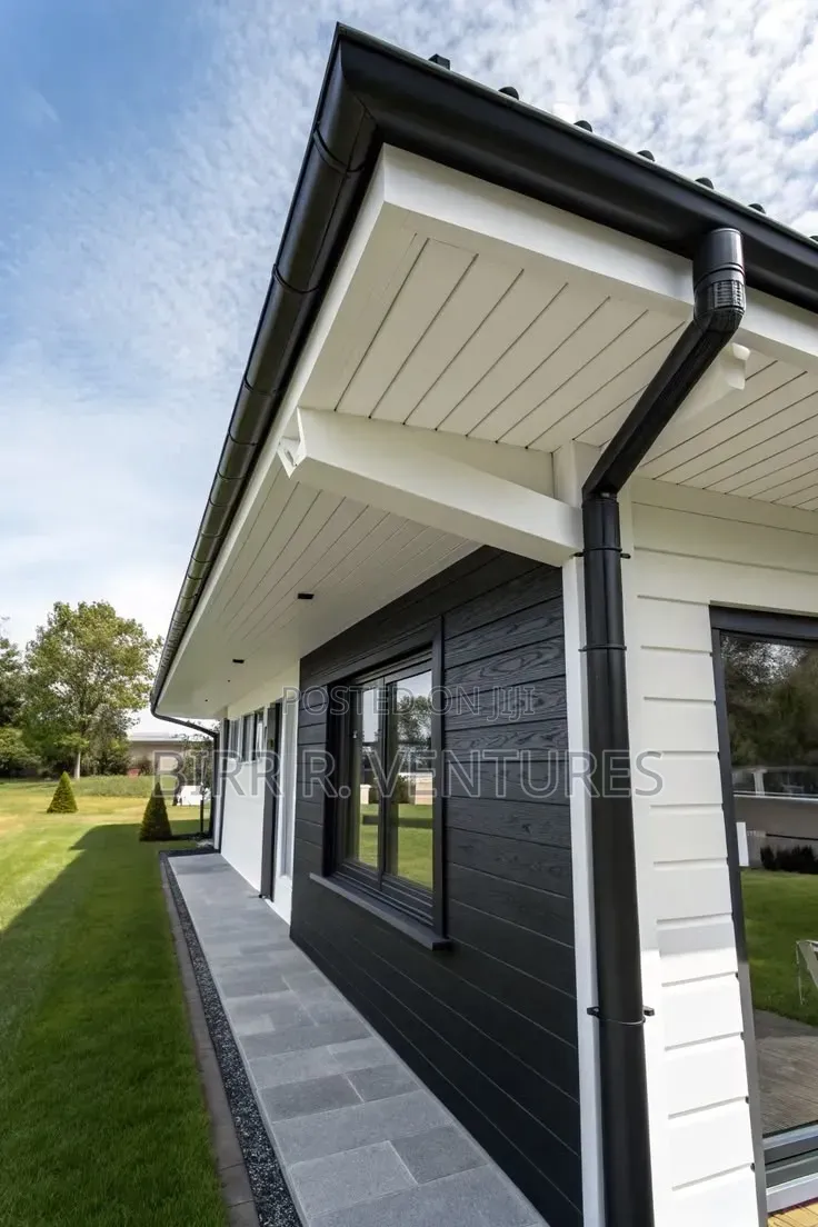 Complete Rain Gutter Setup