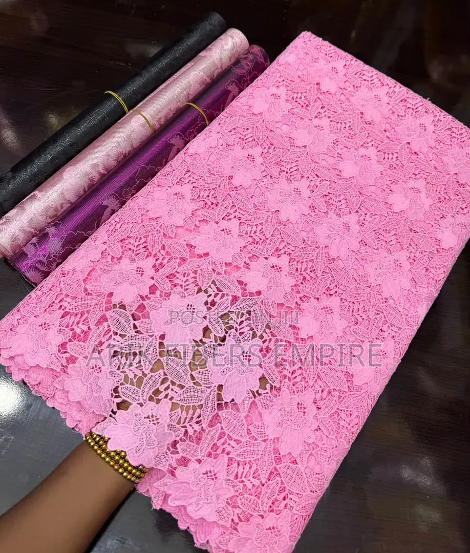 Big Premium Cord Lace With Stone