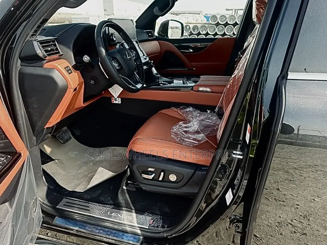 New Lexus LX 700h 2025 Black