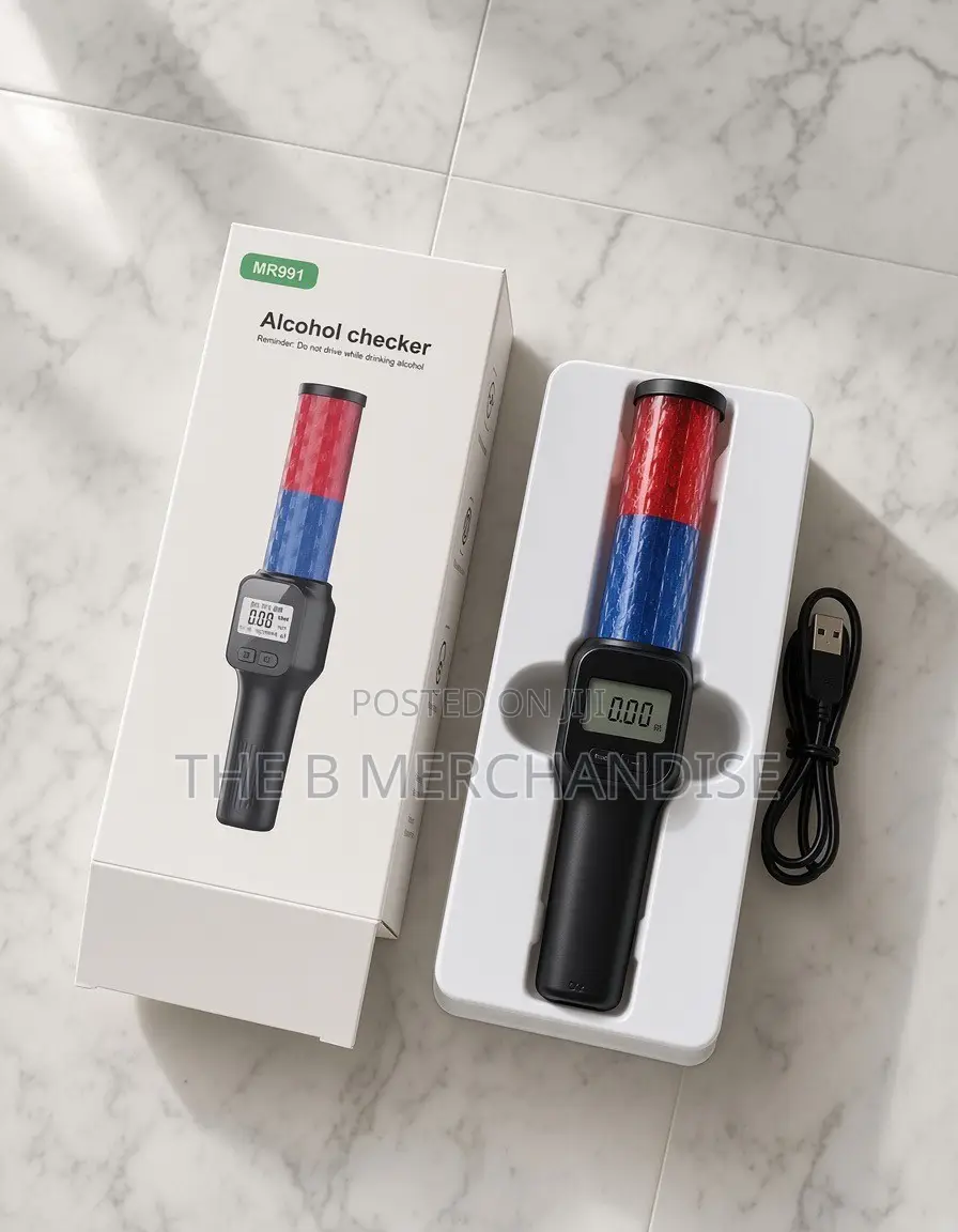 Brand New MR991 Alcohol Checker/Breathalyzer Digital LCD