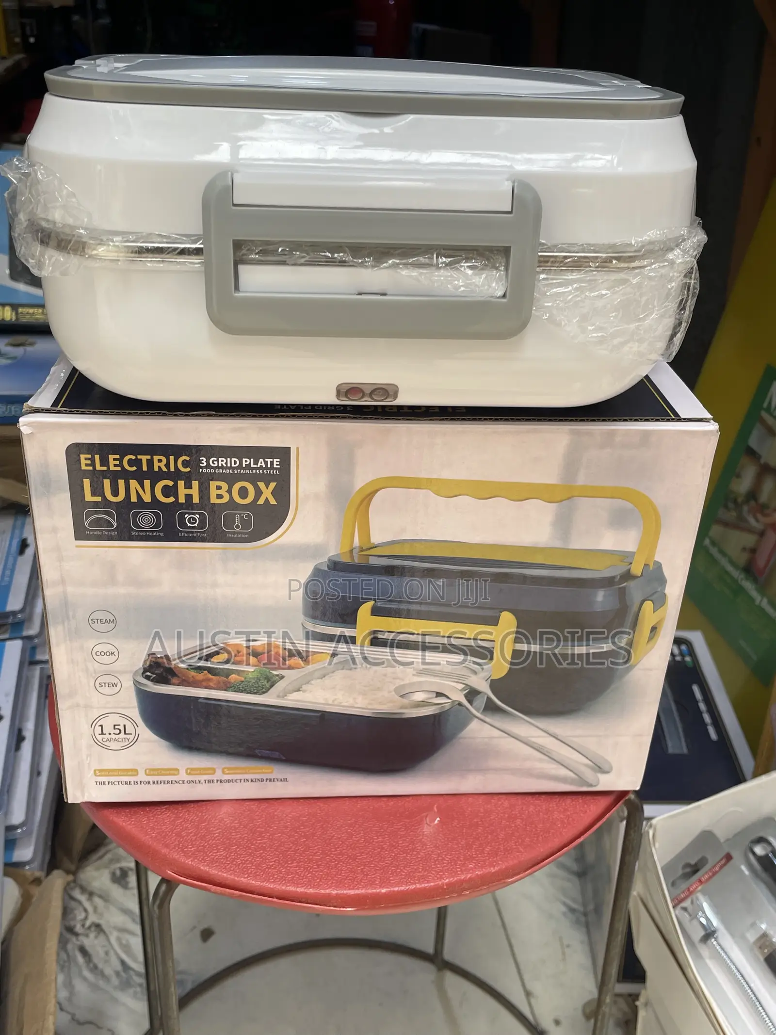 Electric Launch Box With Cutlery