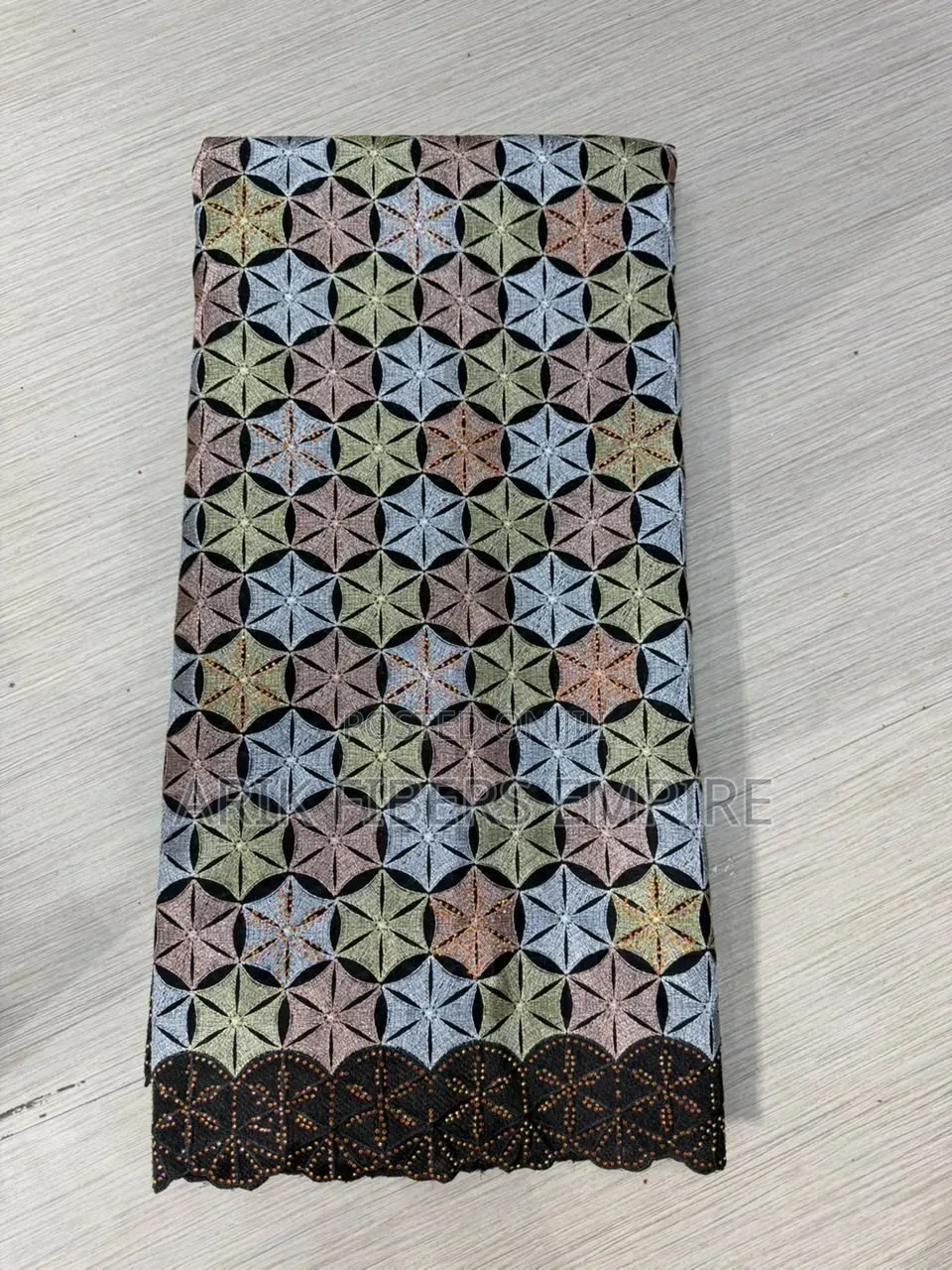 Cotton Swiss Voile Lace Design