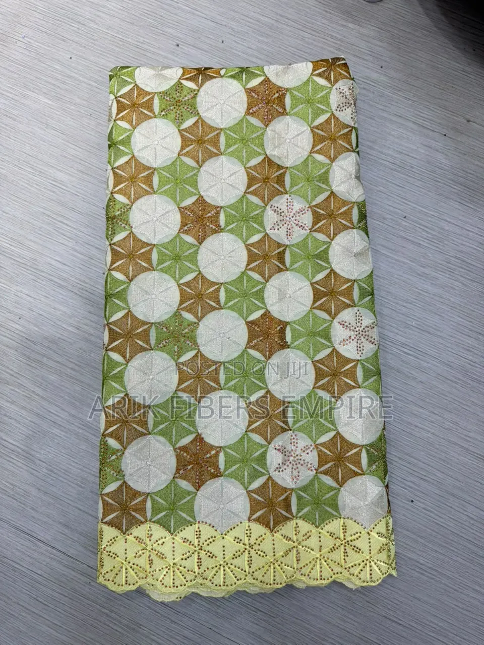 Cotton Swiss Voile Lace Design
