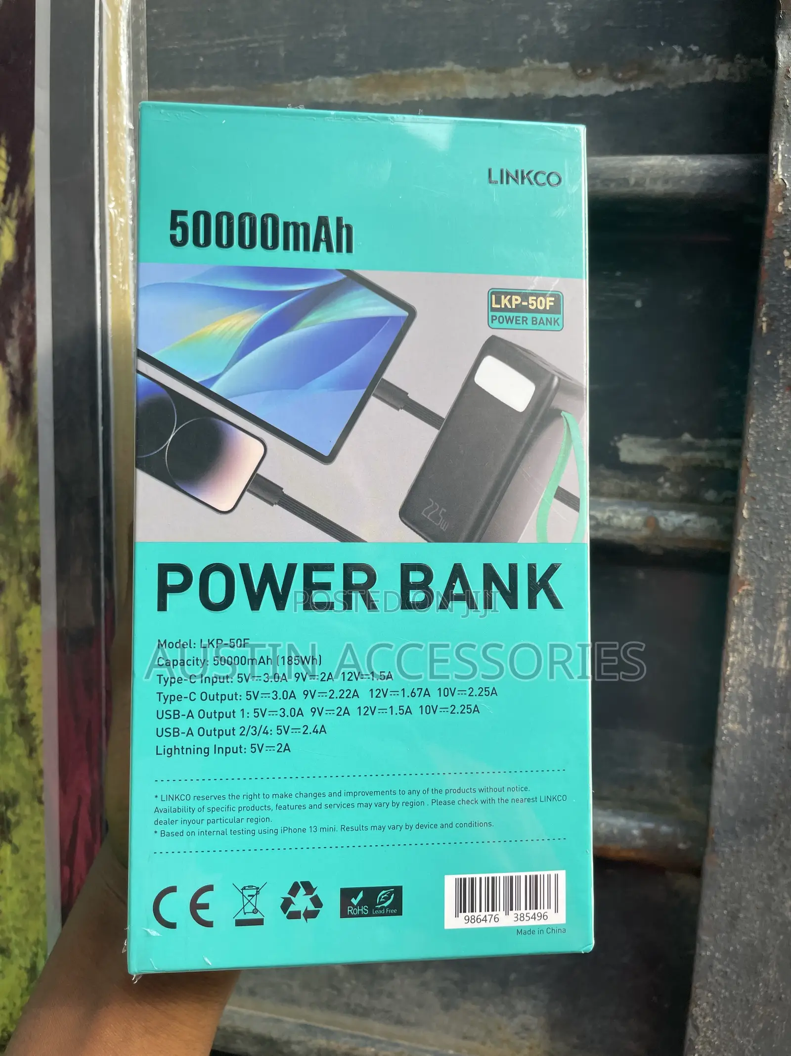 Linkco 50000mah Power Bank