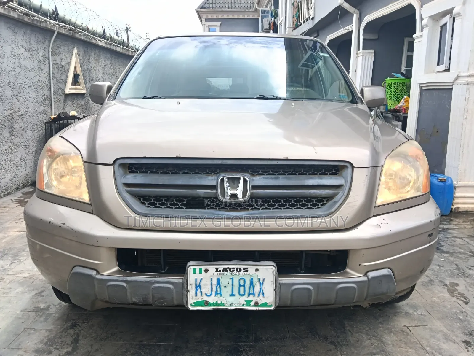 Honda Pilot EX 4x4 (3.5L 6cyl 5A) 2004 Gold