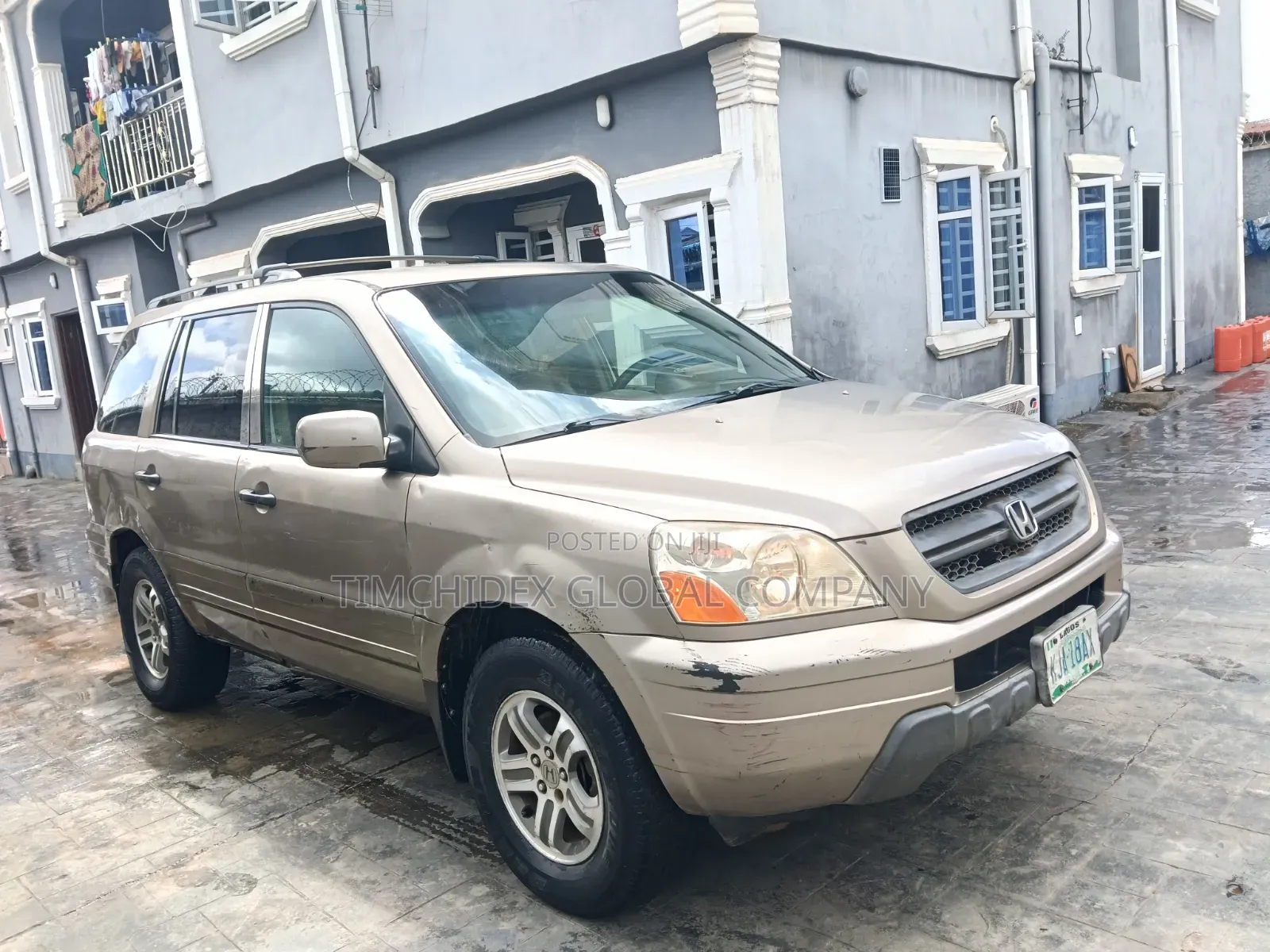 Honda Pilot EX 4x4 (3.5L 6cyl 5A) 2004 Gold