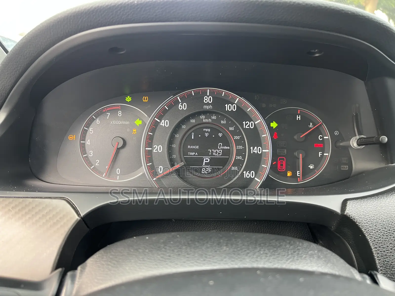 Honda Accord 2016 Black
