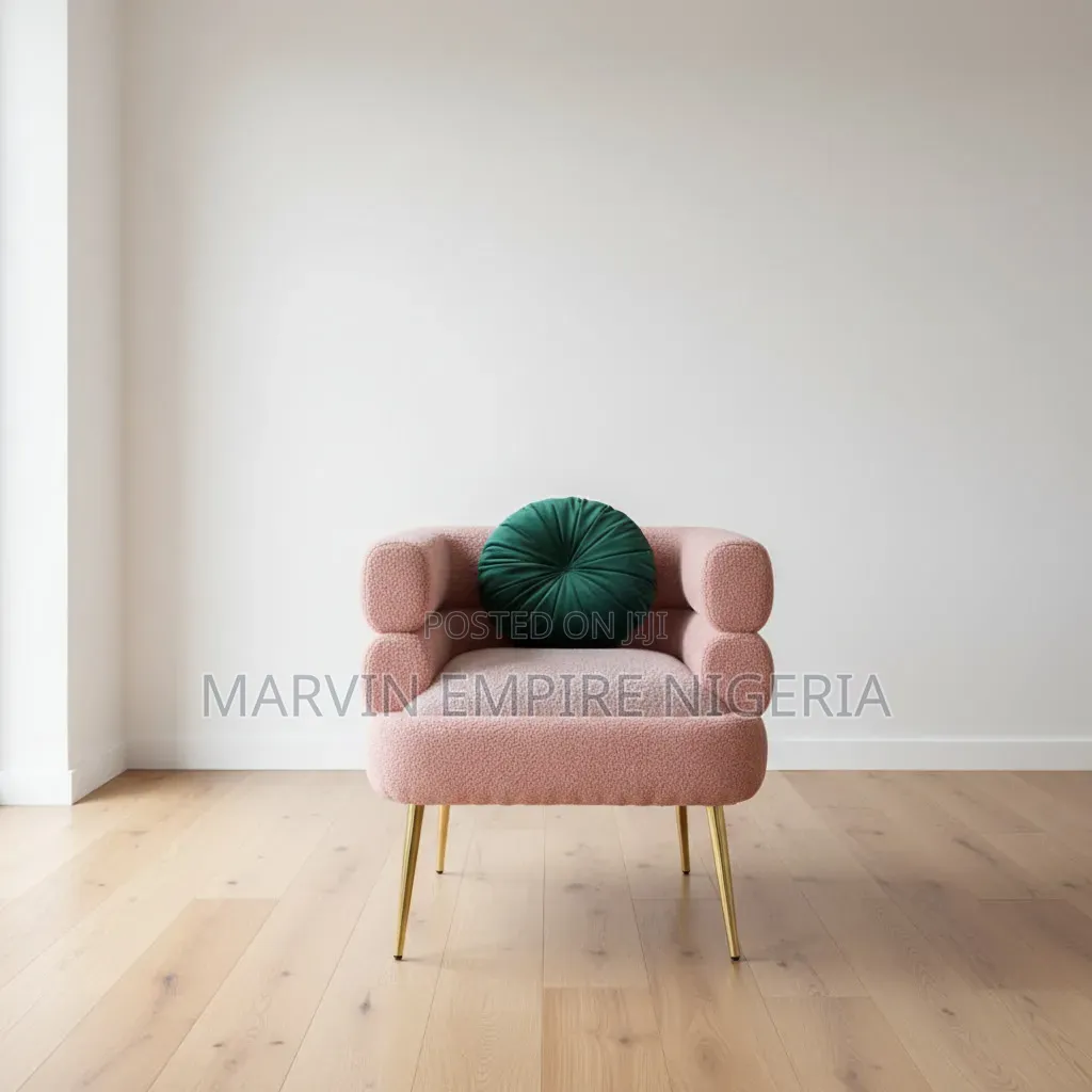 Accent Lounge Chair Pink
