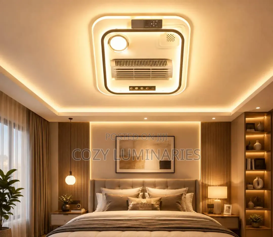 Ceiling Light With Fan