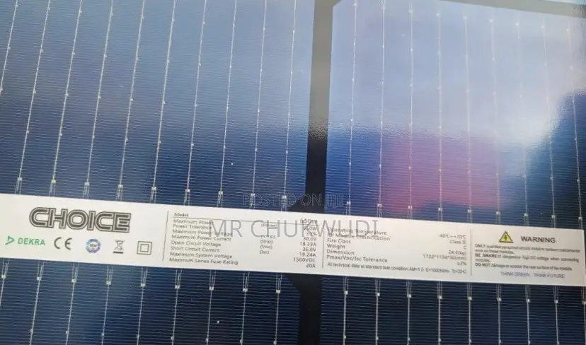 550w Choice All Black Bifacal Solar Panels Is Available