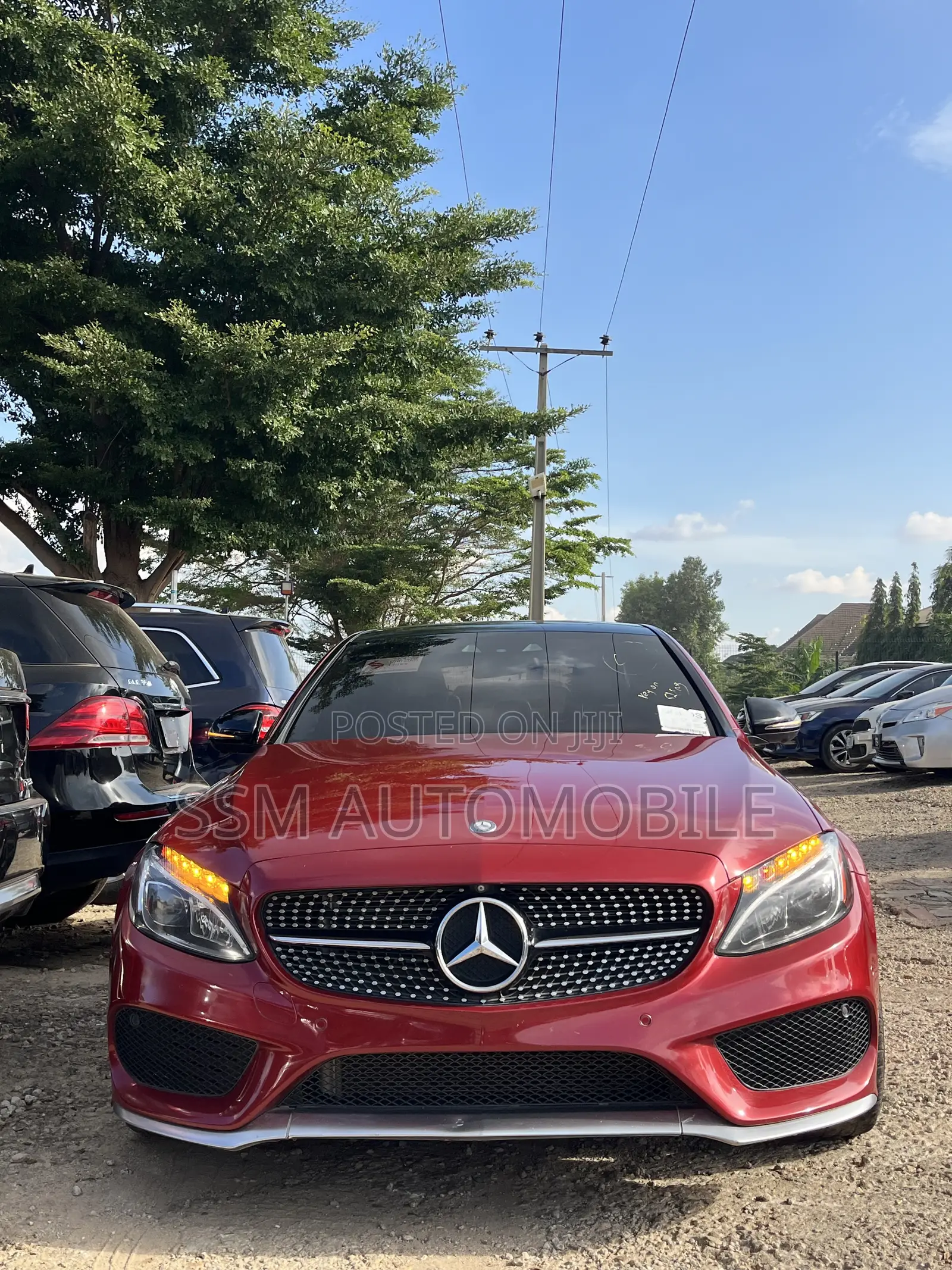 Mercedes-Benz C450 2016 Red