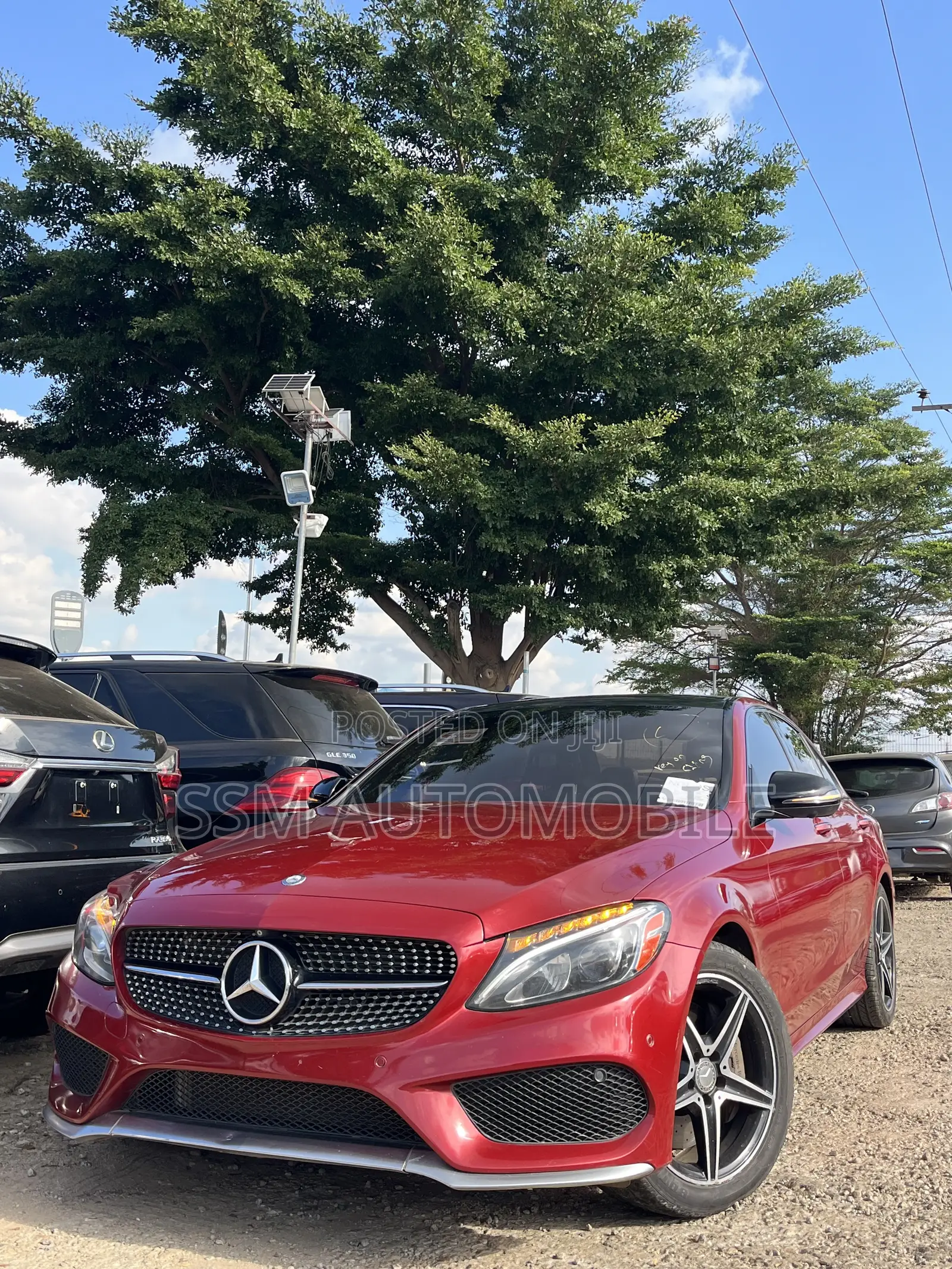 Mercedes-Benz C450 2016 Red
