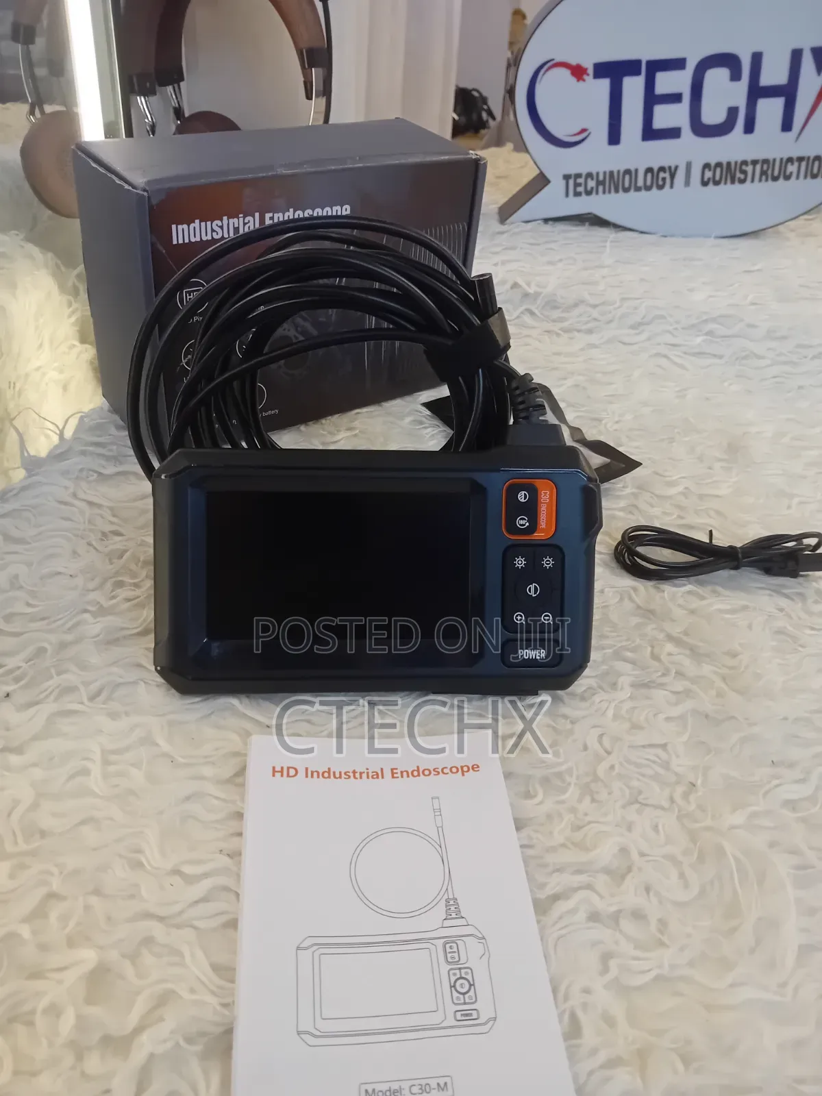 Endoscope Camera With Light, 1920P HD Borescope Tools(16.5FT)