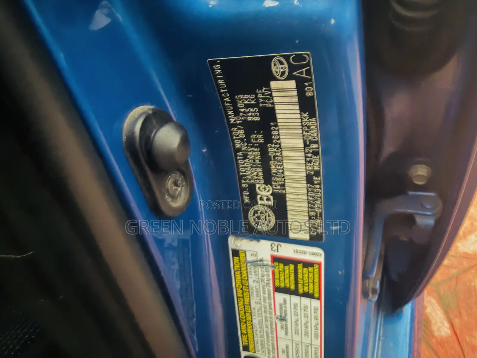 Toyota Corolla S 4dr Sedan (1.8L 4cyl 4A) 2010 Blue