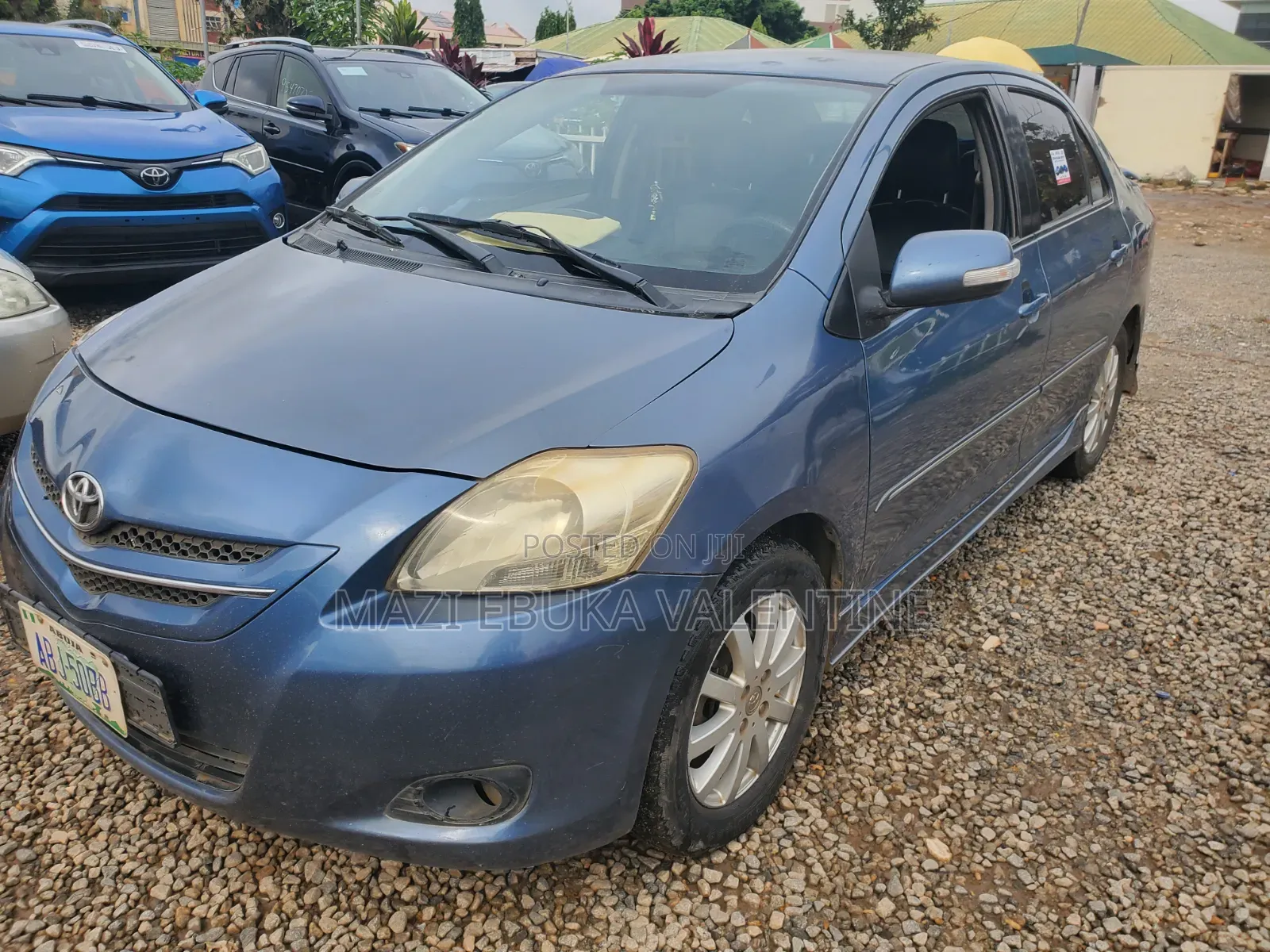Toyota Yaris 2010 Blue