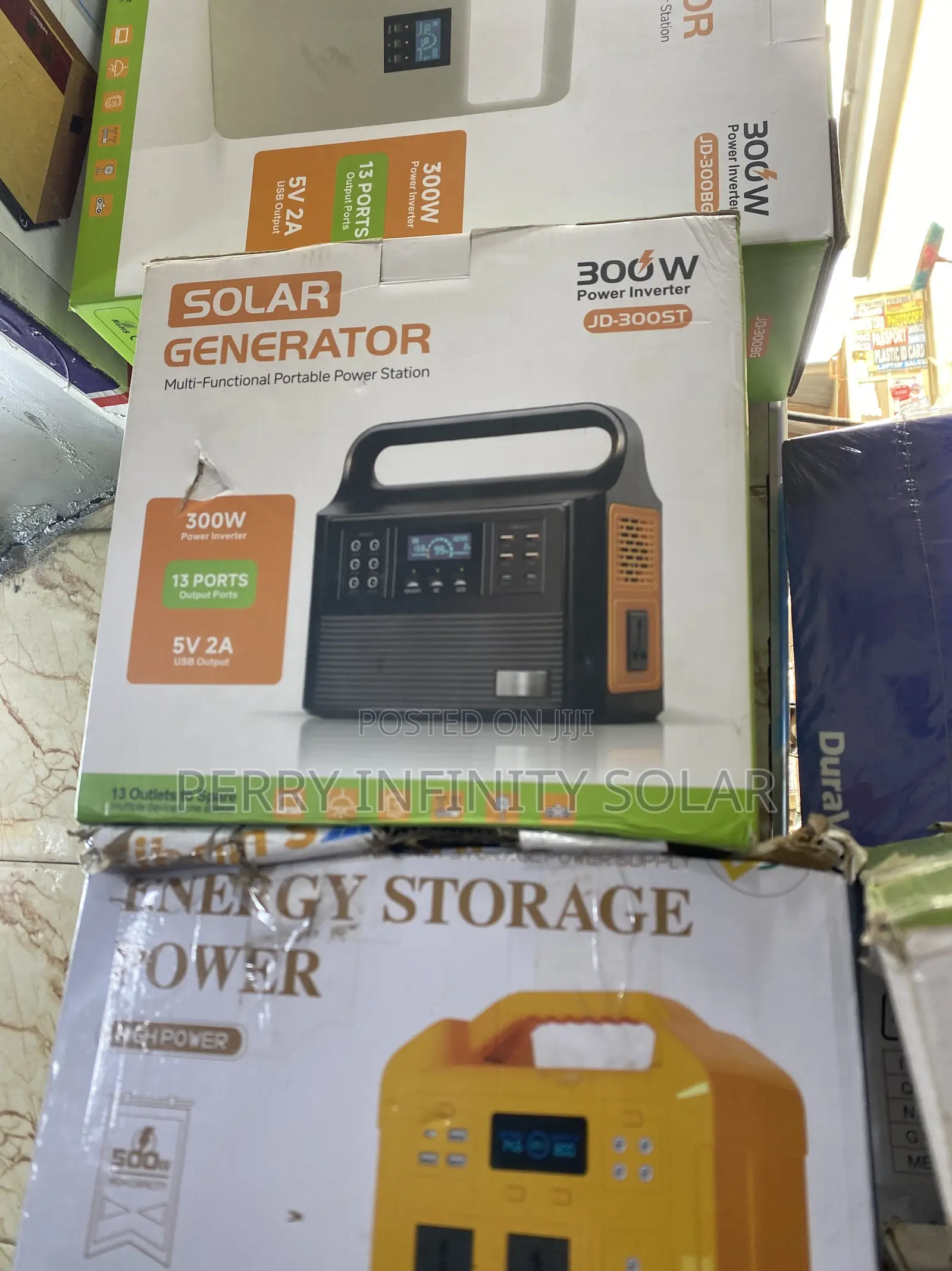 300W Portable Solar Generator | Power Station | Inverter