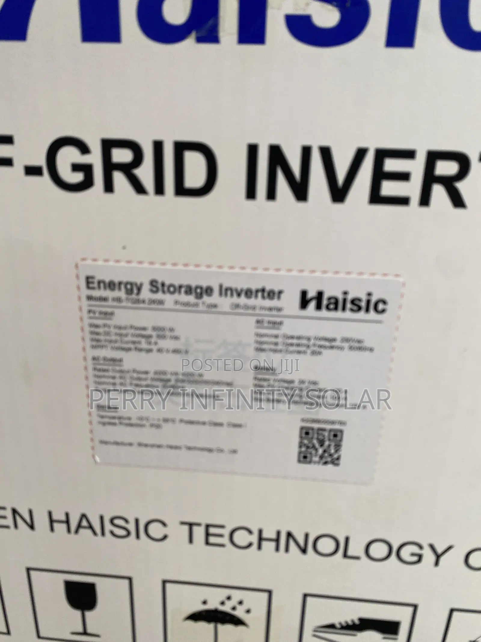Haisic 8kWh All-in-One Solar System | 5kW Hybrid Inverter