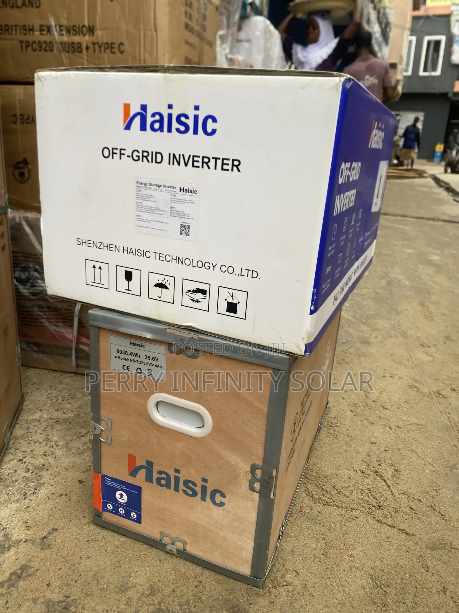 Haisic 8kWh All-in-One Solar System | 5kW Hybrid Inverter