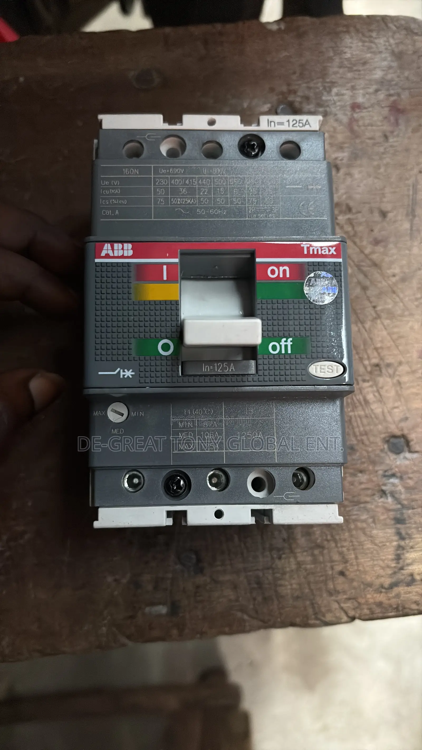 100amps McCb ABB