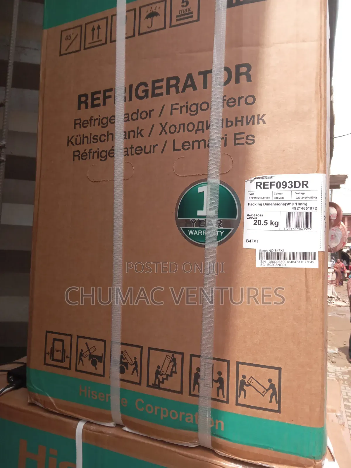 Hisense Refrigerator Ref093dr