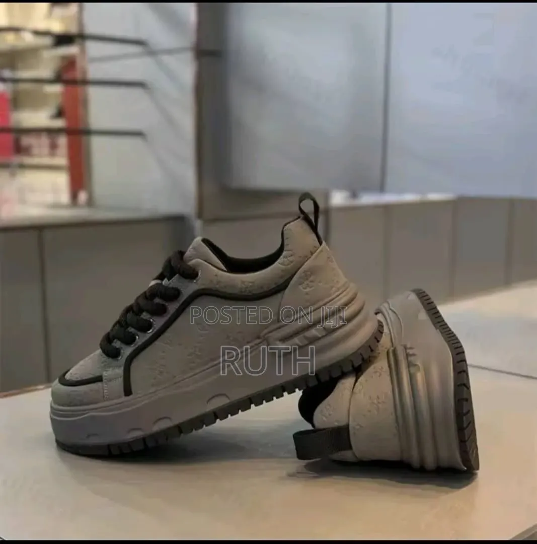Premium Alexander MacQueen Brown Chunky Fashion Sneakers