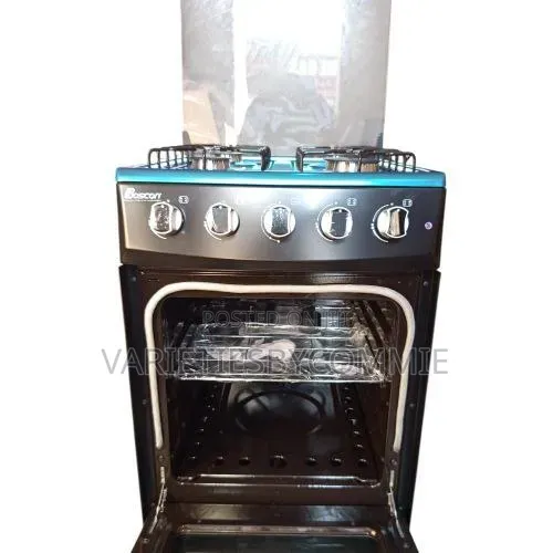 Boscon 4-Burner Standing Gas Cooker With Oven