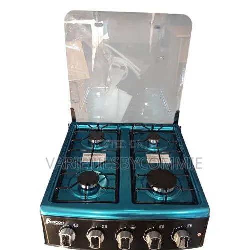 Boscon 4-Burner Standing Gas Cooker With Oven
